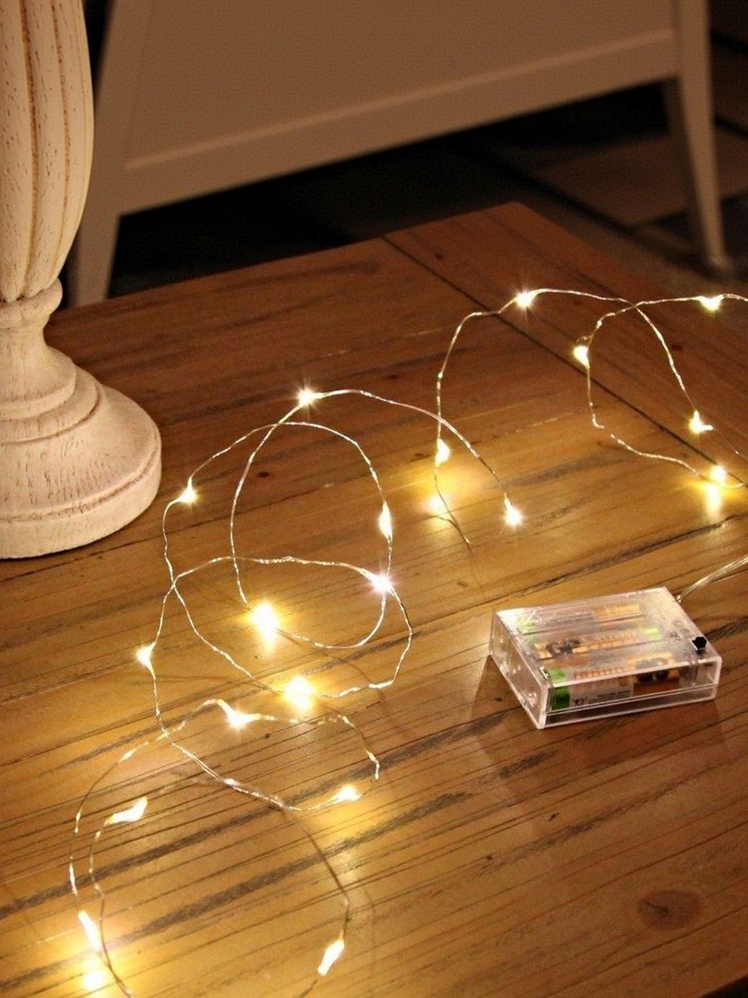 Khizar 30-Pcs Transparent Fairy Waterproof String Lights-picture-39