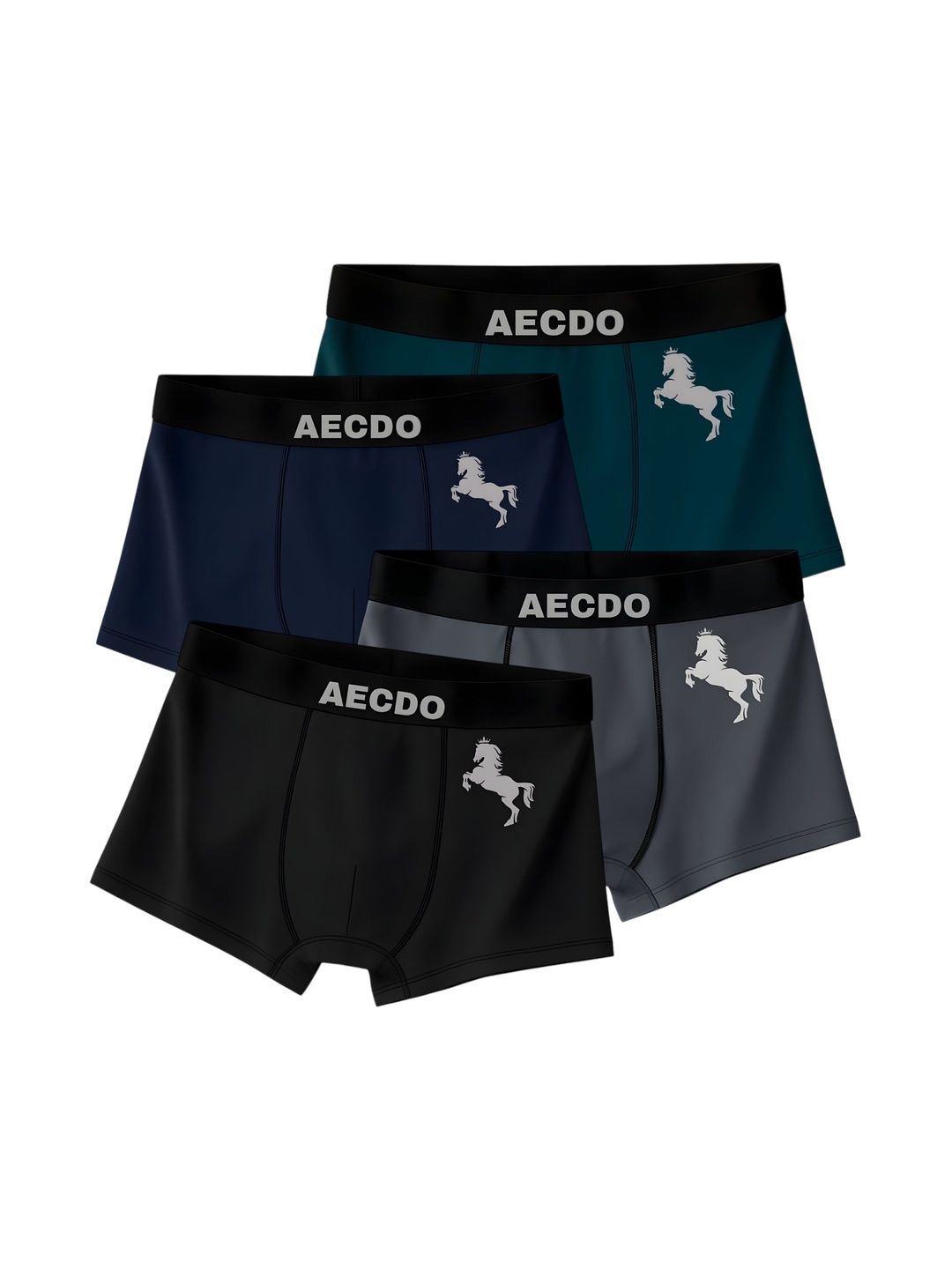 AECDO Pack of 4 Solid Trunks-image-13