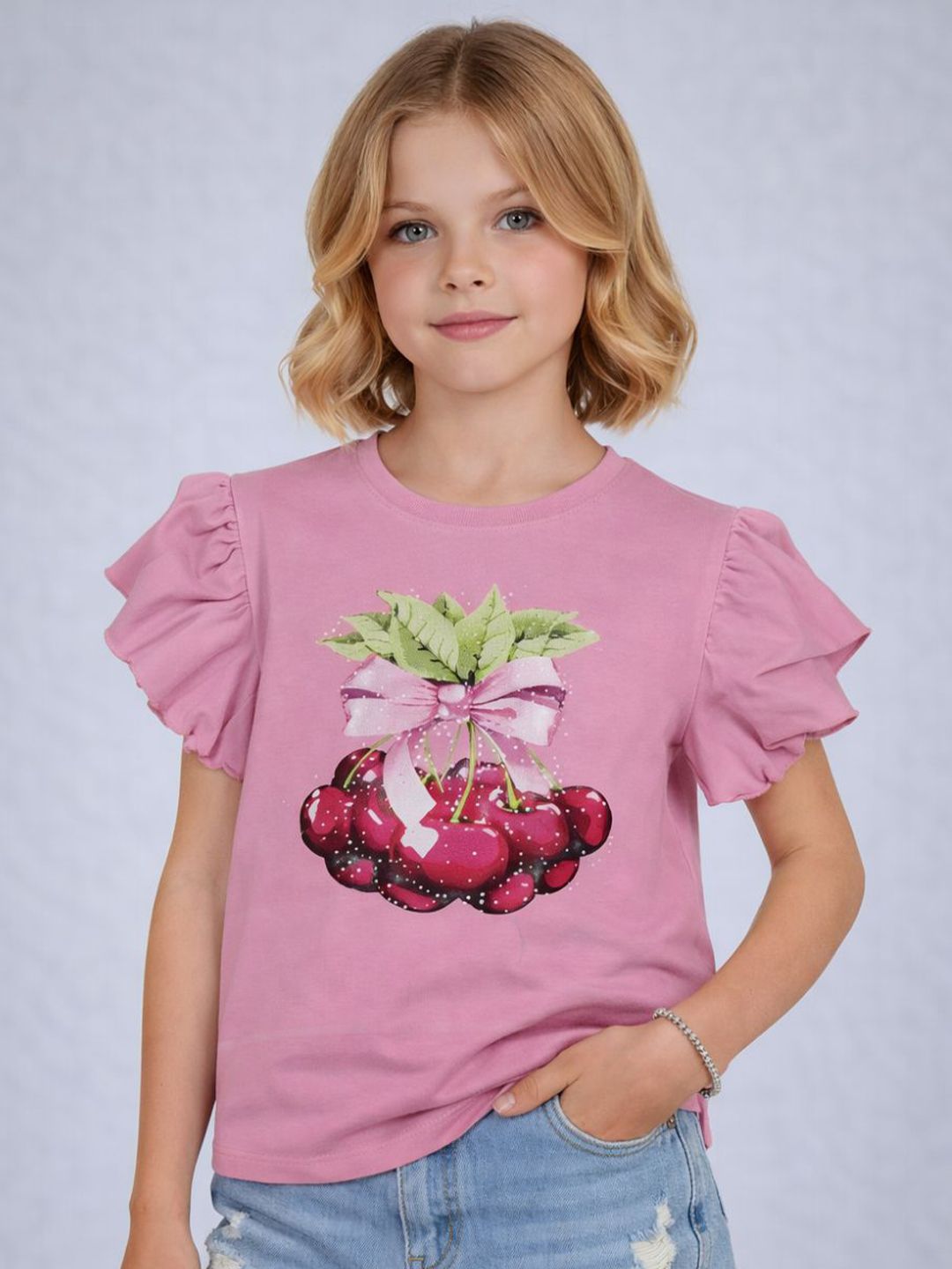 Gini and Jony Girls Cotton Tops-picture-27
