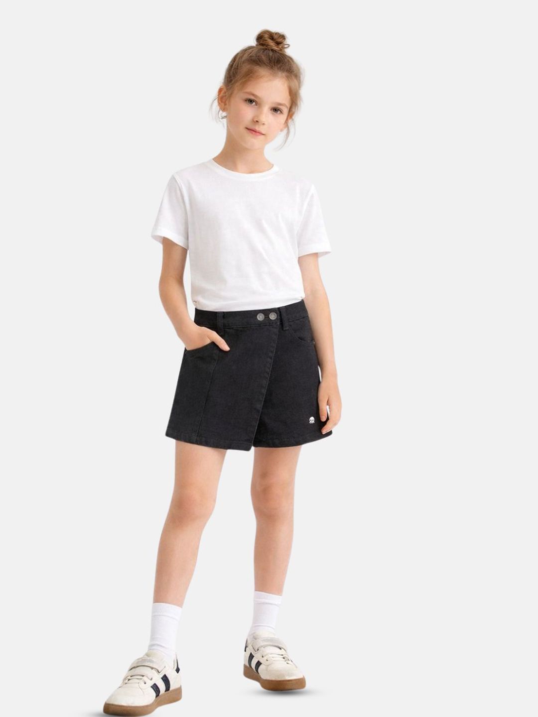 Gini and Jony Girls Skort Above Knee Skirts-image-10
