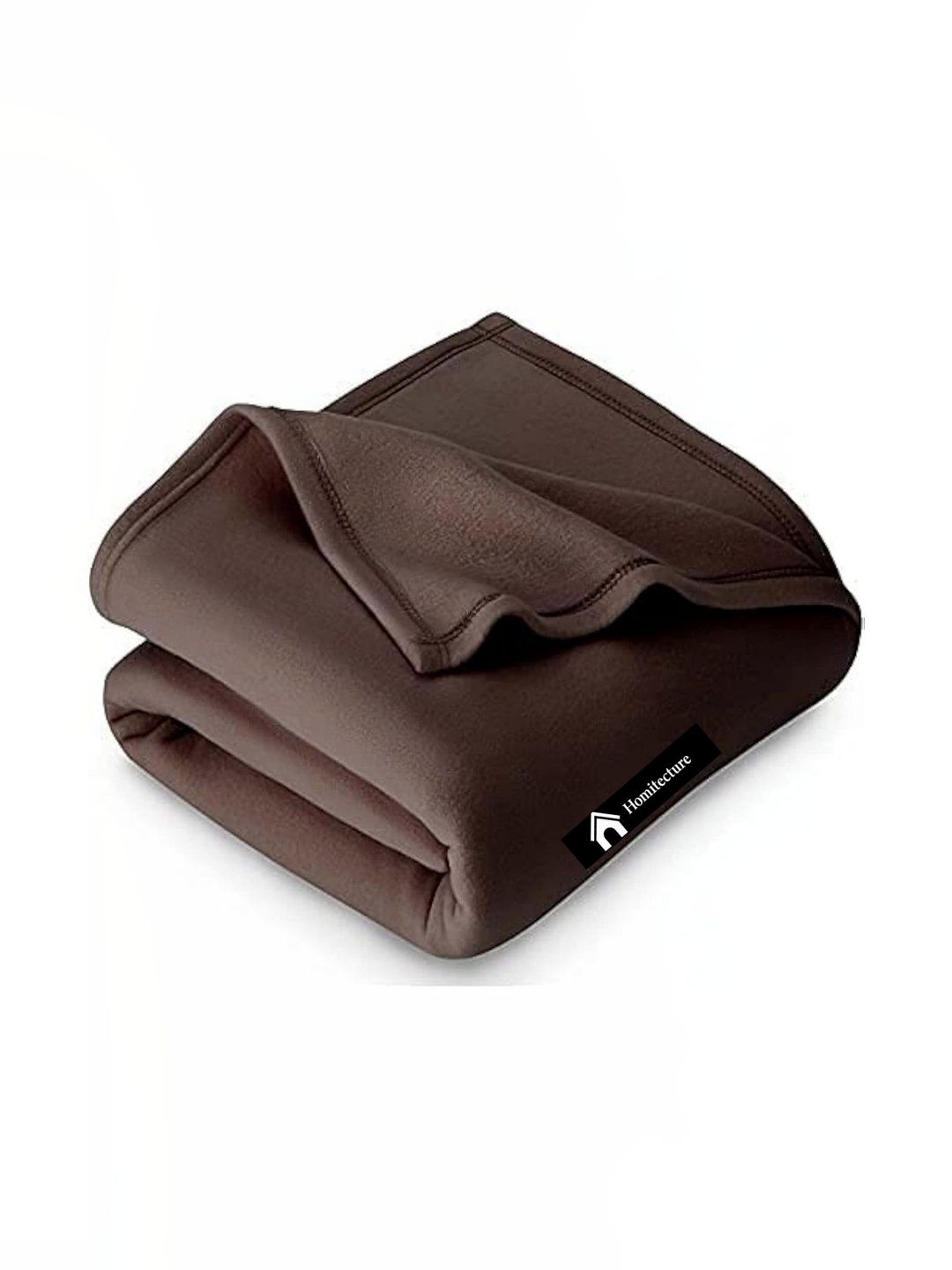 Myntra Elegant Homes Brown Woollen AC Room 300 GSM Blanket-image-29