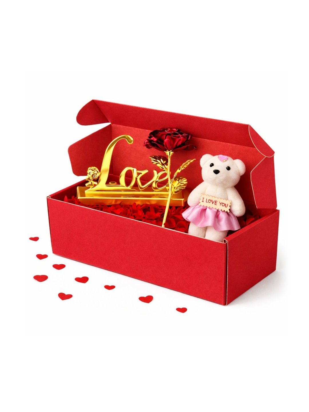 Tiny Shiny 3 Pieces Red & Pink Valentines Couple Gifting Sets-picture-8