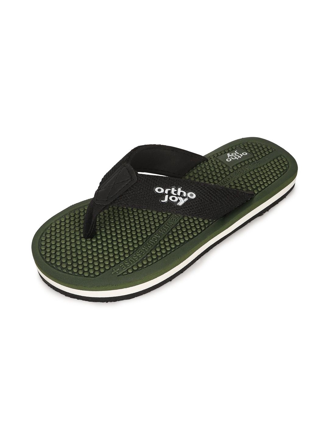 ORTHO JOY Men Rubber Flip Flops-picture-15