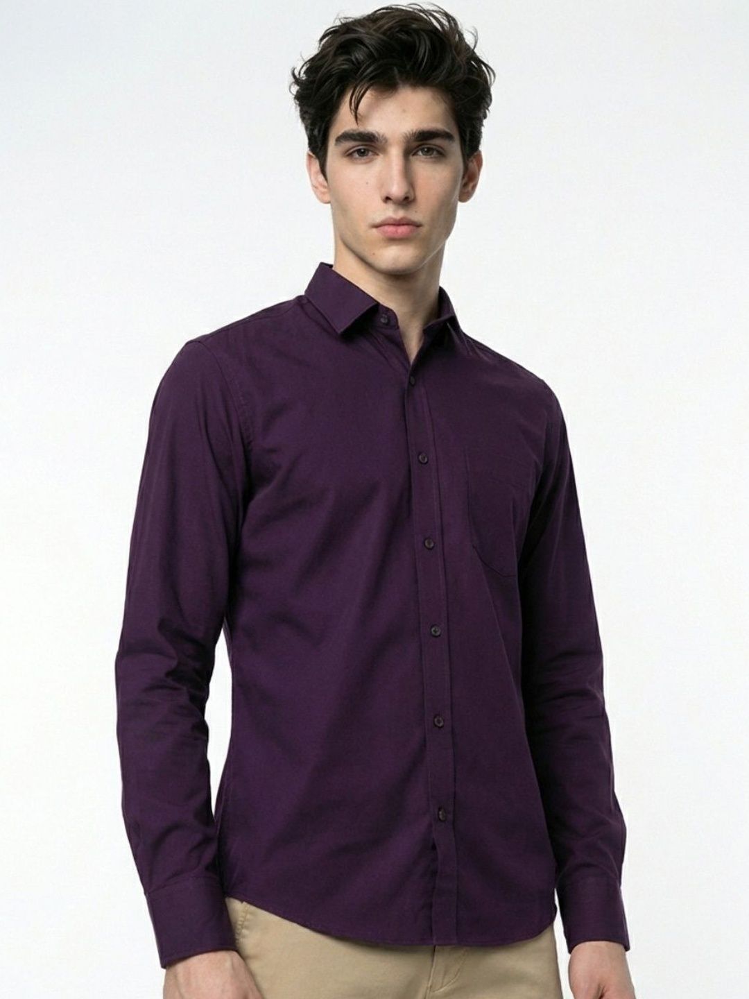 r.code by the roadster life co. R.Code by The Roadster Life Co Men Slim Fit Formal Shirt-picture-35