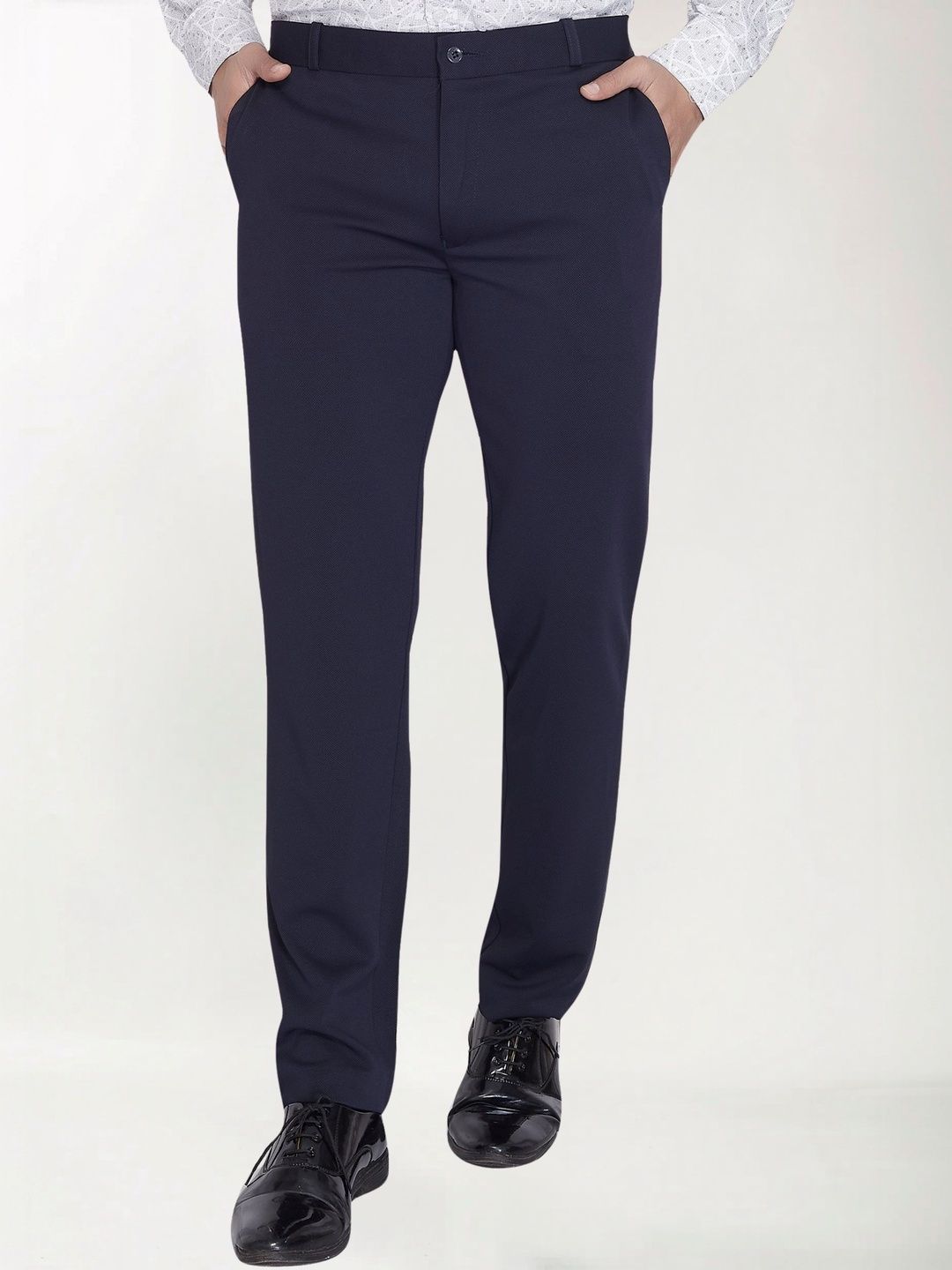 R.Code by The Roadster Life Co. Men Relaxed Trousers-image-42