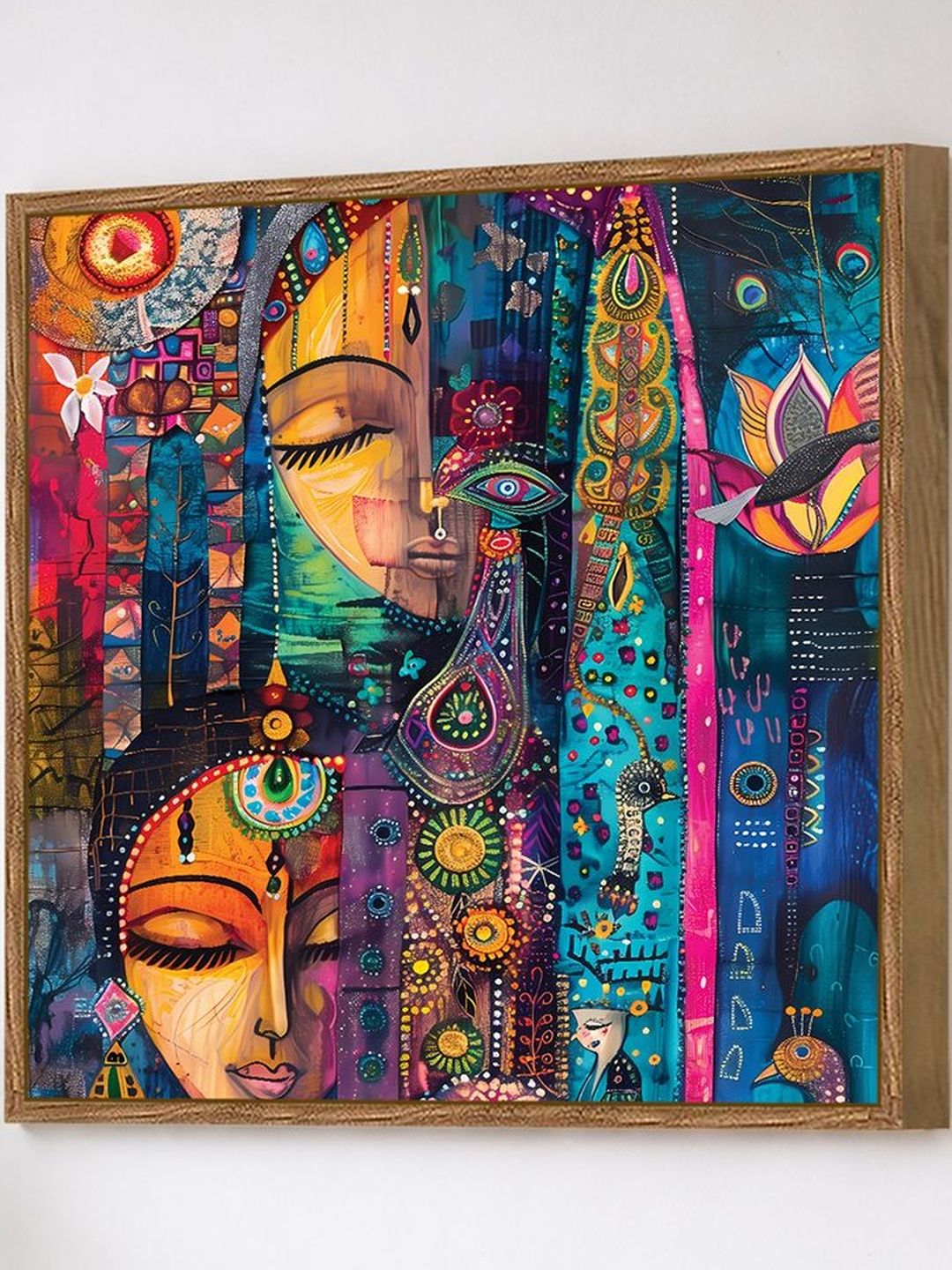 Art Street Brown & Beige Single Piece Canvas Other Wall Paintings-picture-51