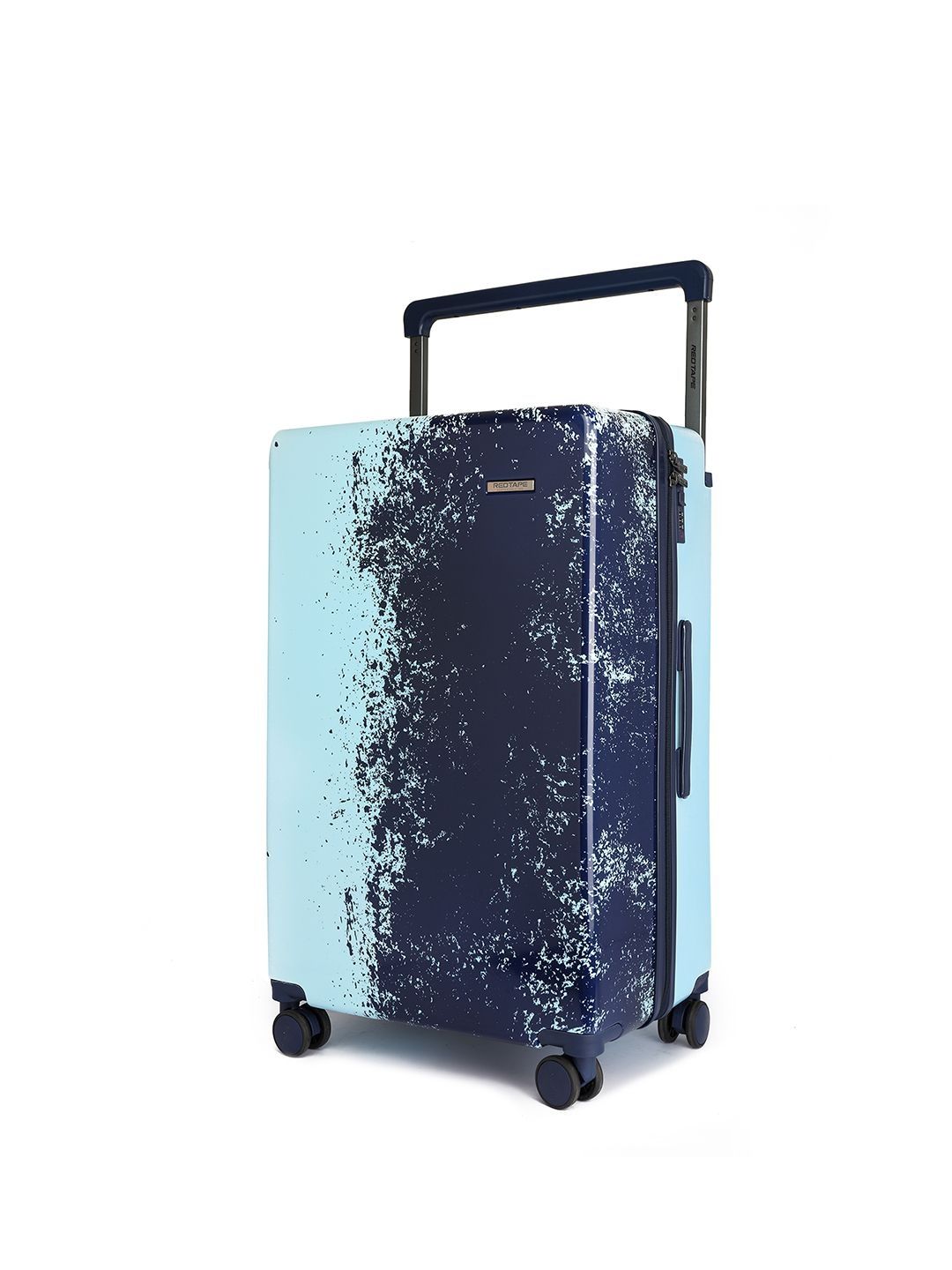 Red Tape Printed Hard-Sided Water-Resistant Large Trolley Bag-picture-47