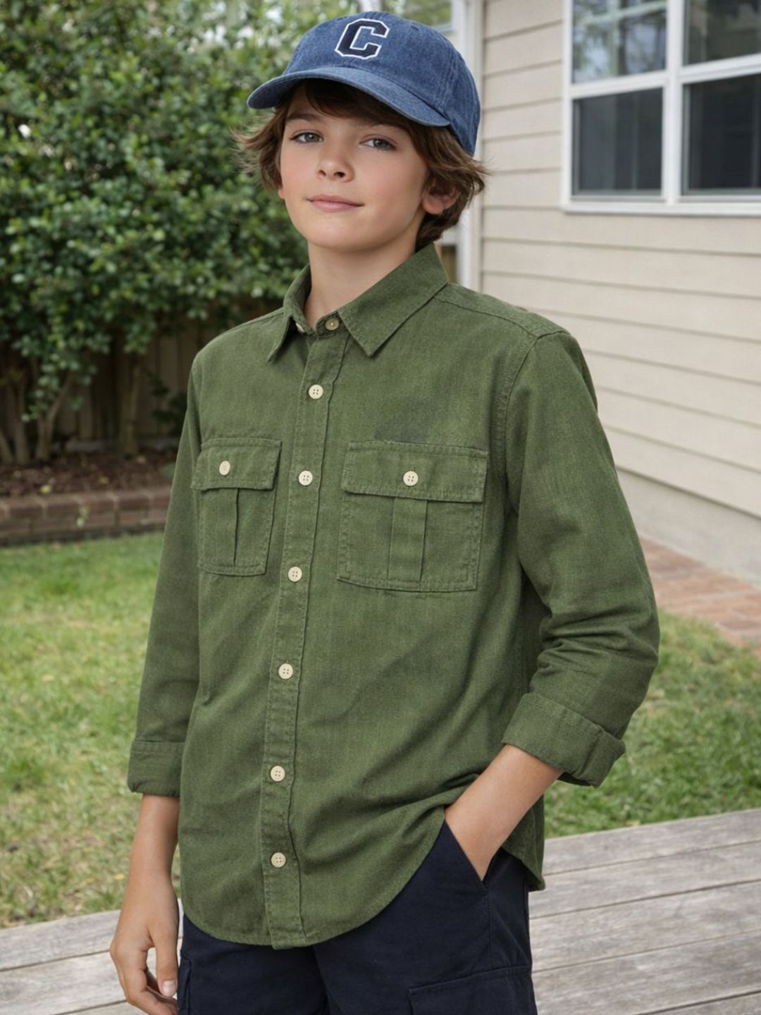 Gini and Jony Boys Classic Casual Shirt-picture-44