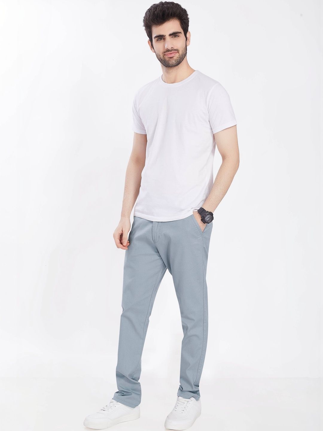 R.Code by The Roadster Life Co. Men Relaxed Trousers-picture-52
