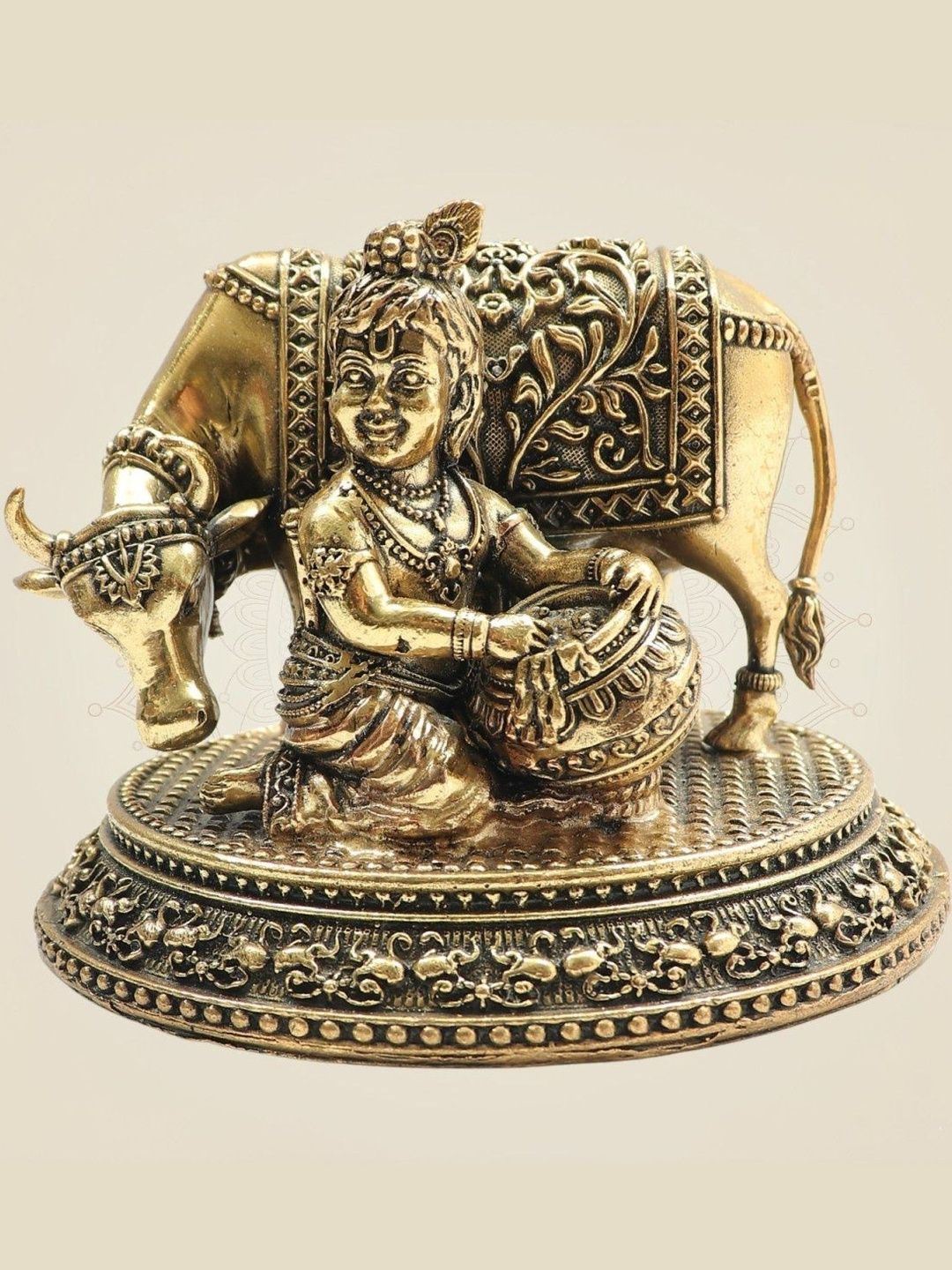 Luxeartisanship Gold-Toned Religious Idol Showpiece-picture-25