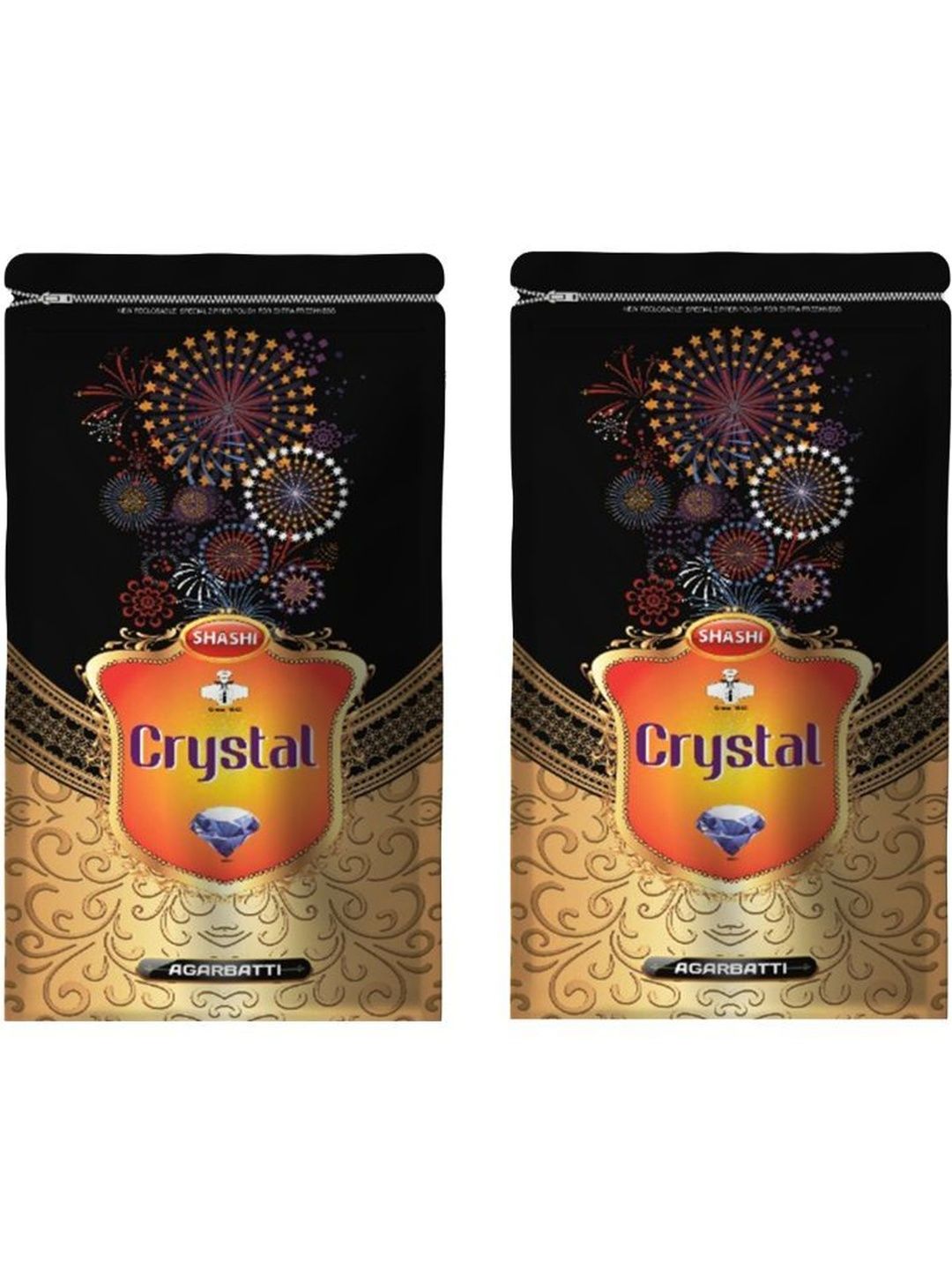 SHASHI DENIM Black Bamboo 2-Pcs Incense Sticks Pooja Essentials-picture-25