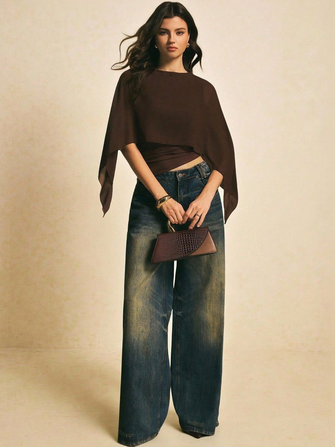 StyleCast Layered Wrap Top-picture-20