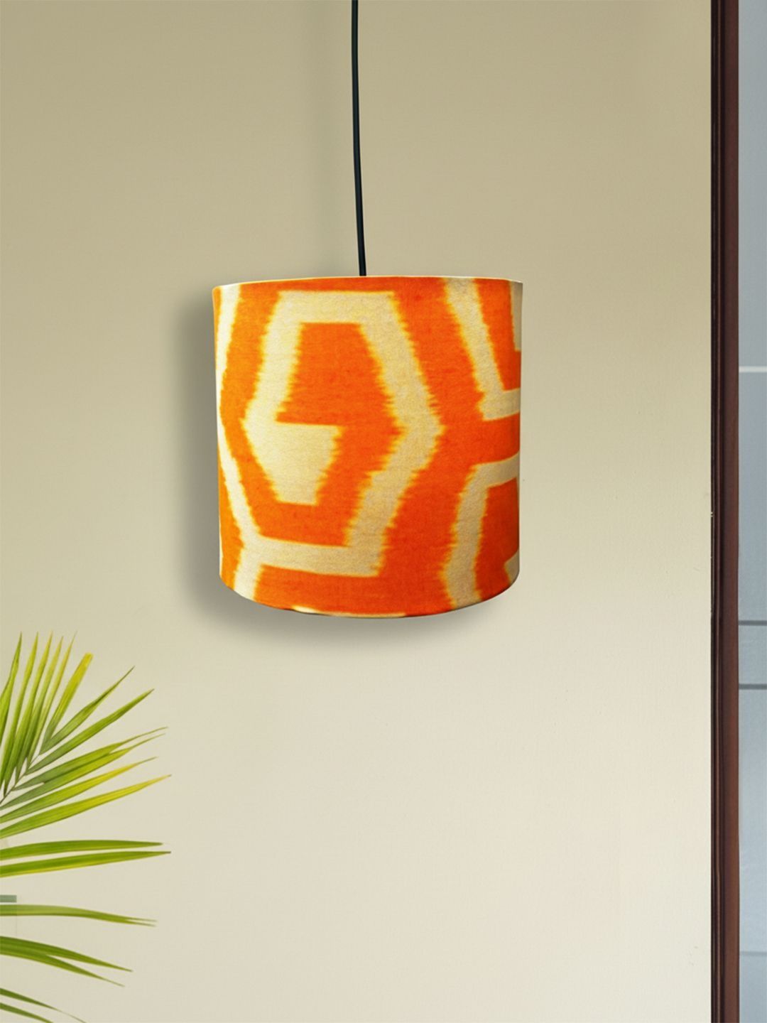 ExclusiveLane Orange & Beige Ceiling Lamp-image-5