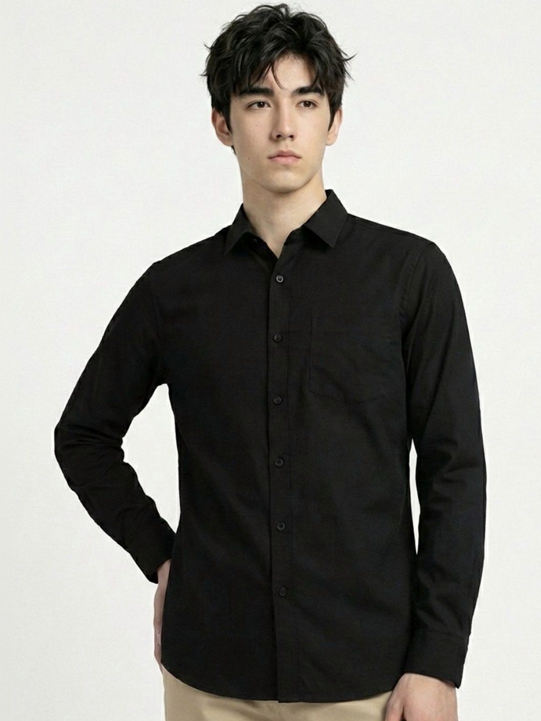 r.code by the roadster life co. R.Code by The Roadster Life Co Men Slim Fit Formal Shirt-picture-40