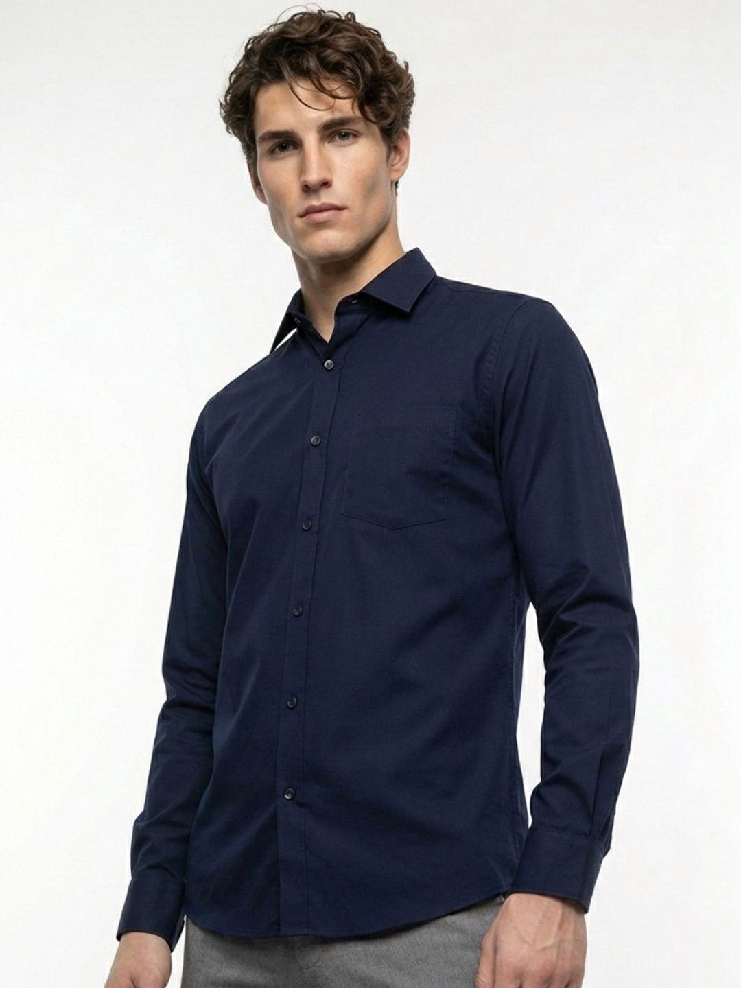 r.code by the roadster life co. R.Code by The Roadster Life Co Men Slim Fit Formal Shirt-picture-31