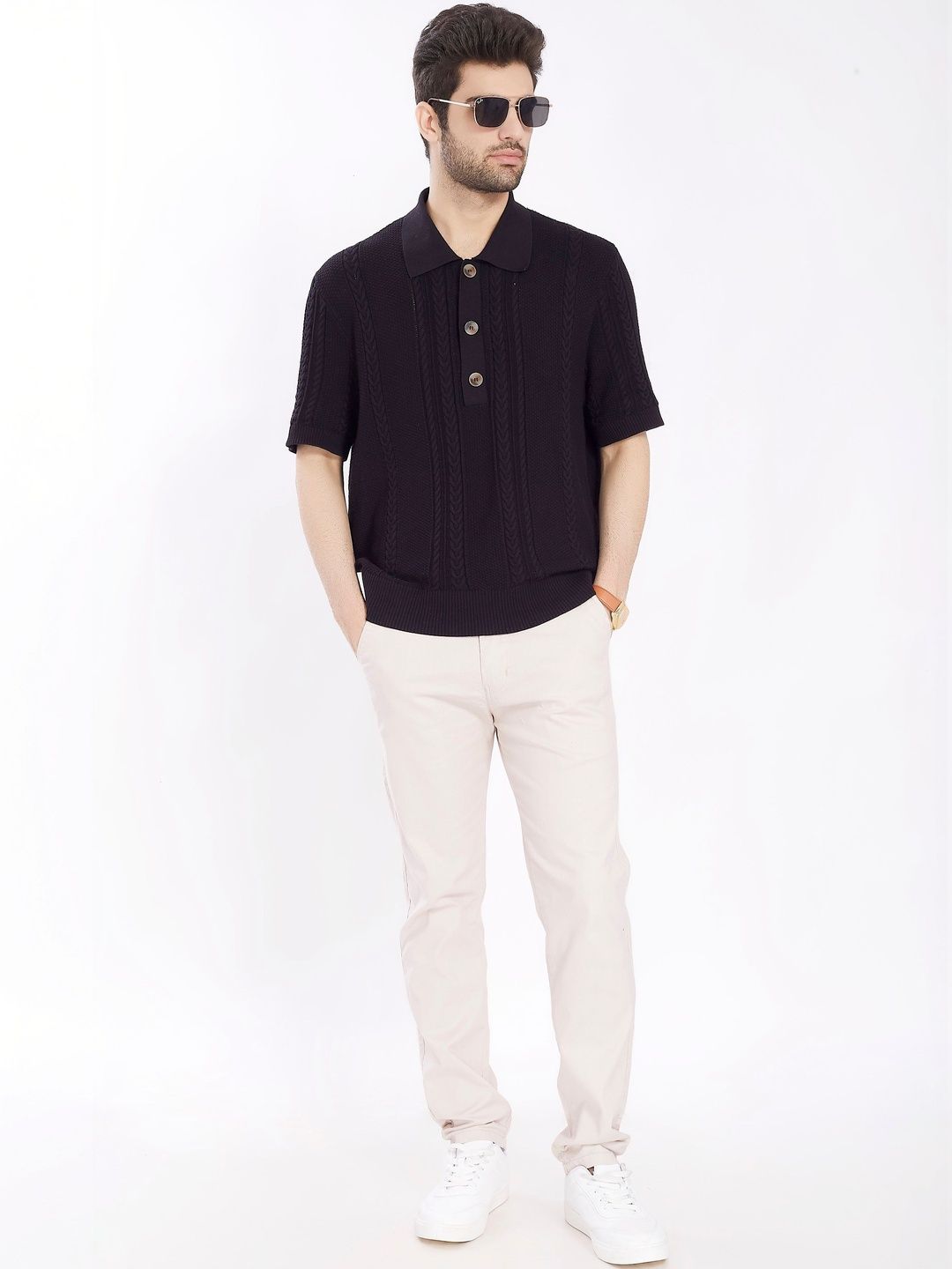 R.Code by The Roadster Life Co. Men Relaxed Trousers-picture-38