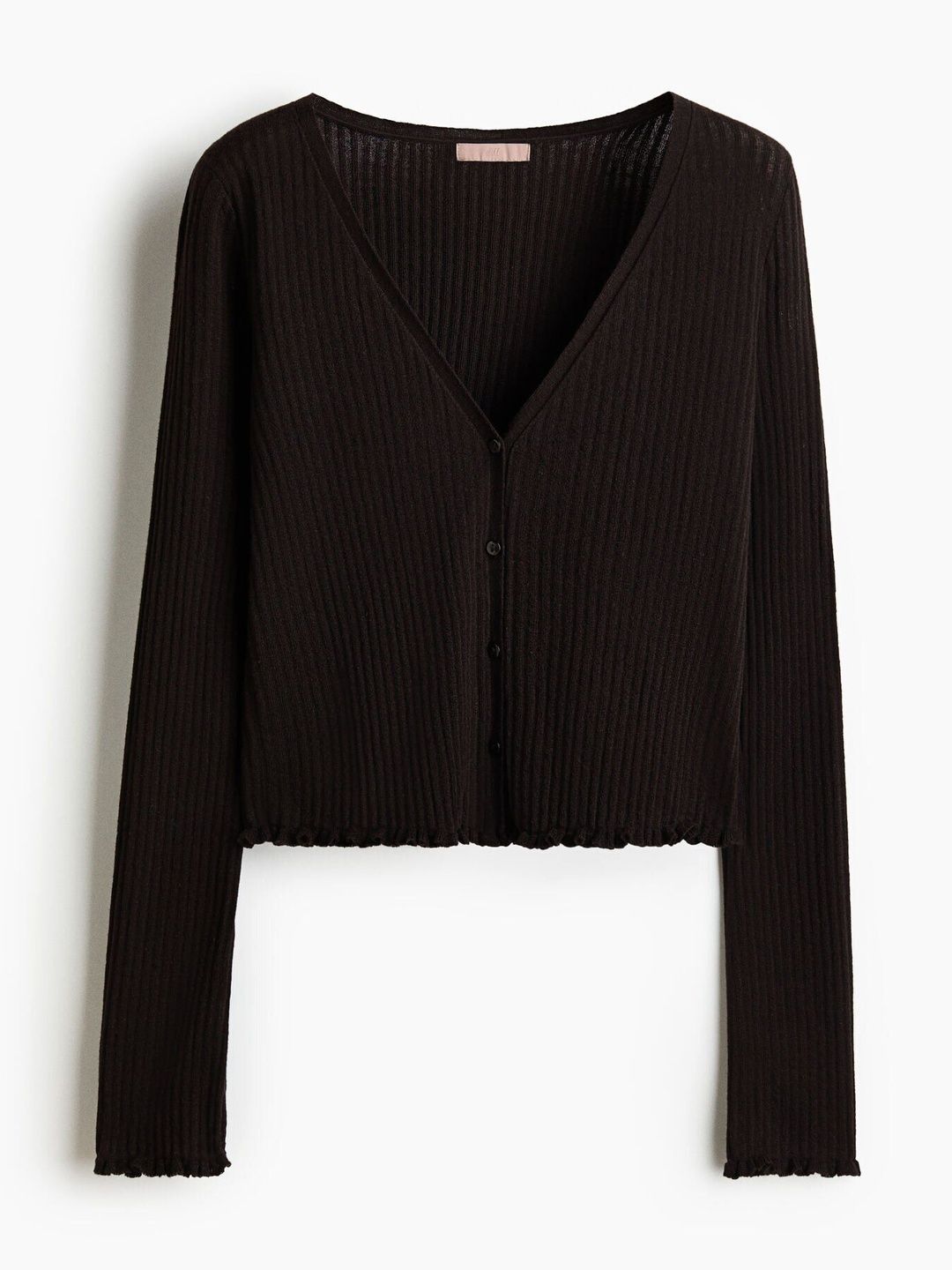 H&m Rib-knit Linen-blend Cardigan-picture-44