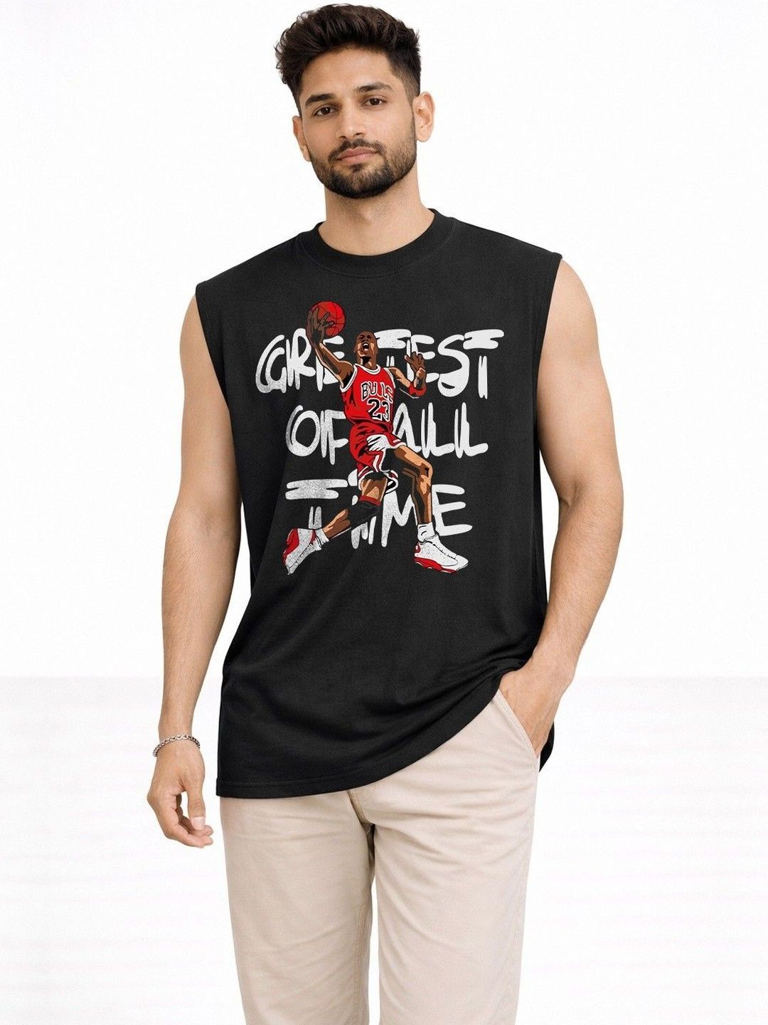 RuledBySun Printed Cotton Tank-picture-13