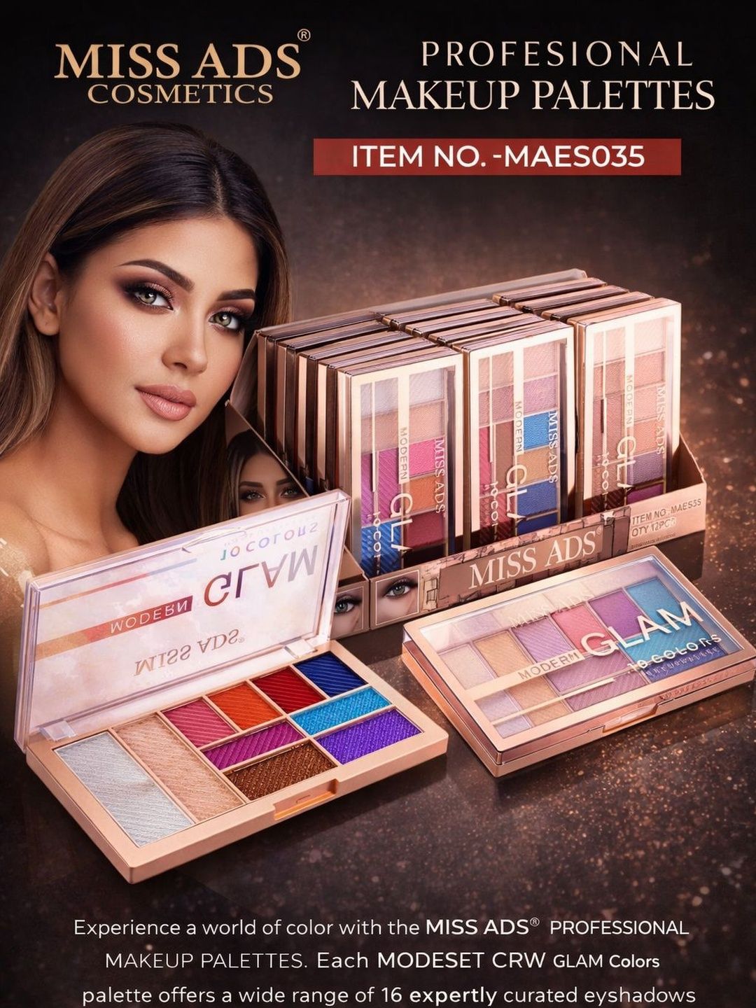 MISS ADS Long-Lasting Eyeshadow Palette - MAES035-picture-27