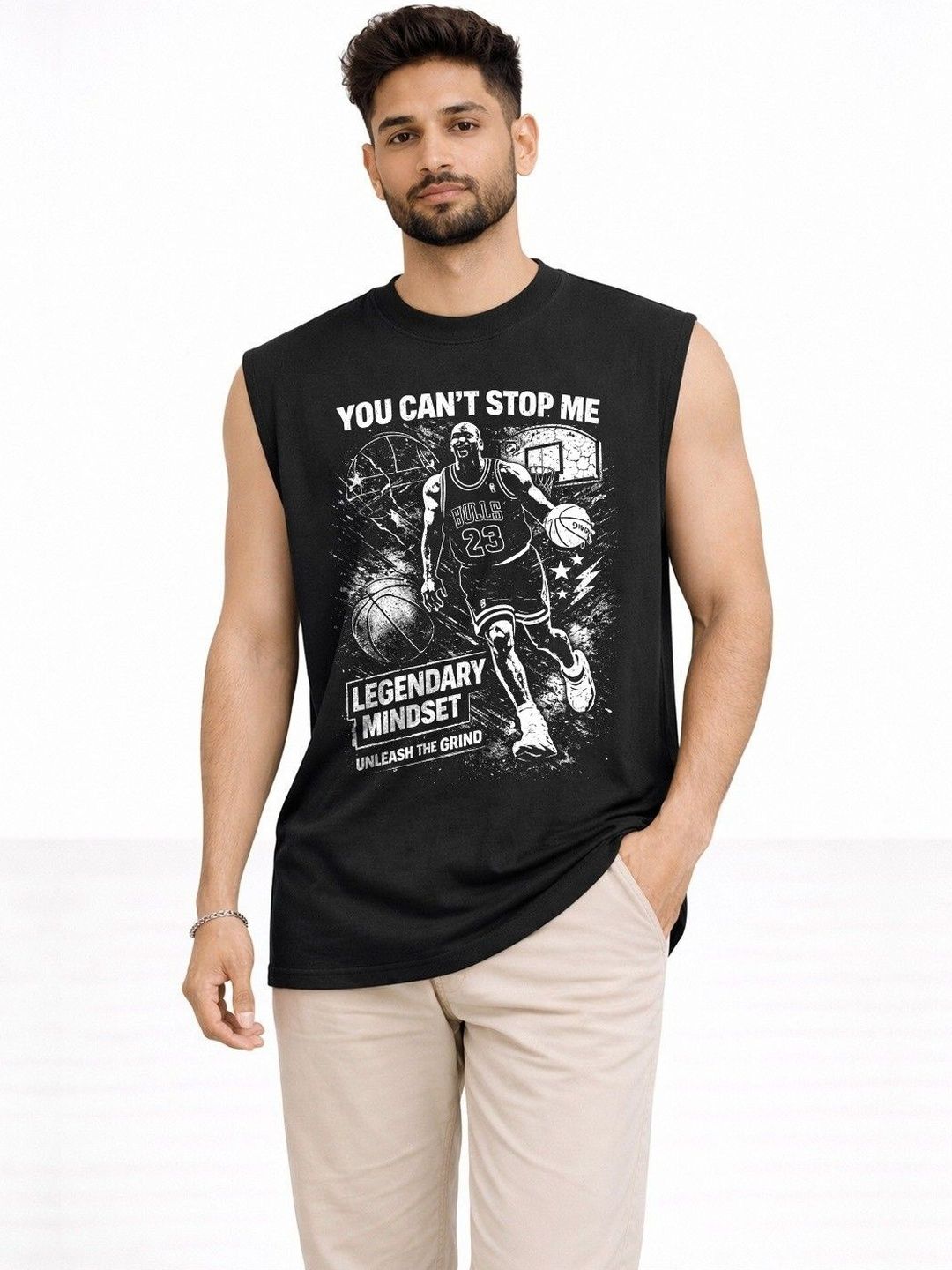 RuledBySun Printed Cotton Tank-picture-37
