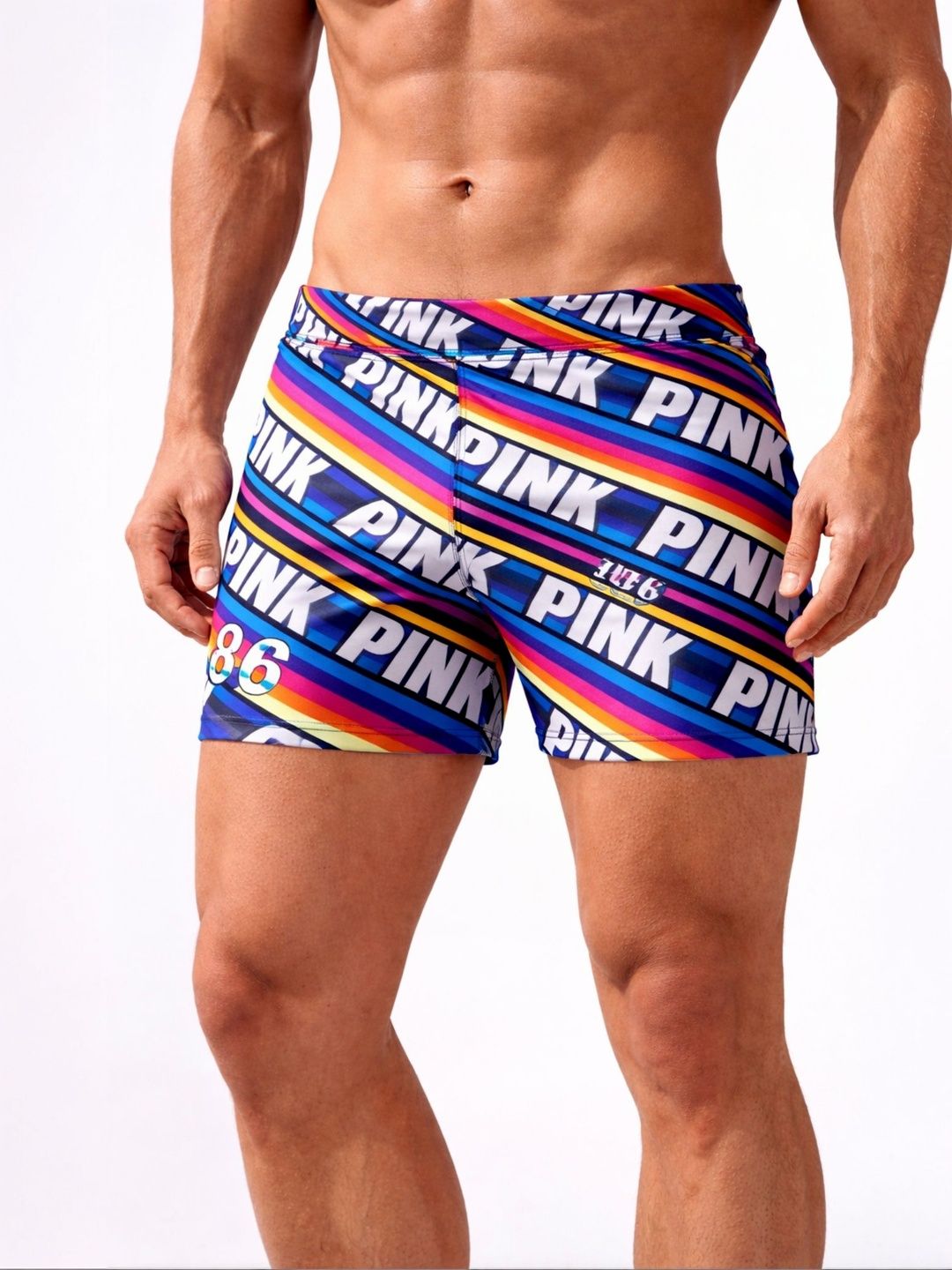 UllasPemium Men Printed Swim Shorts Swim Bottoms-picture-9