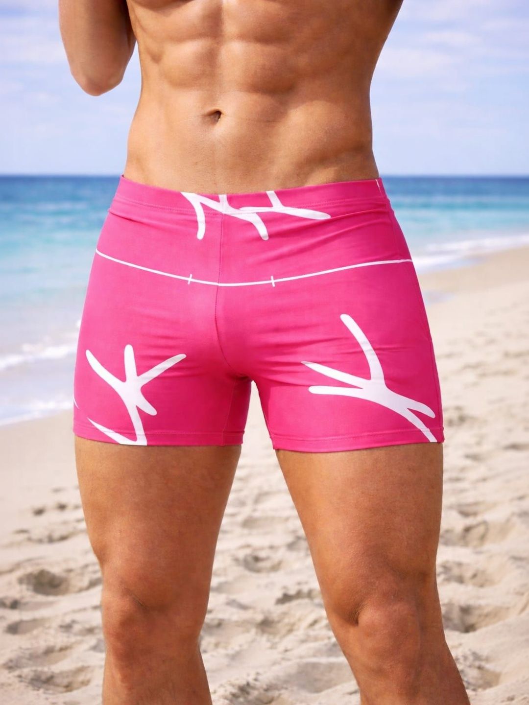 Apraa & Parma Men Printed Swim Shorts Swim Bottoms-picture-50
