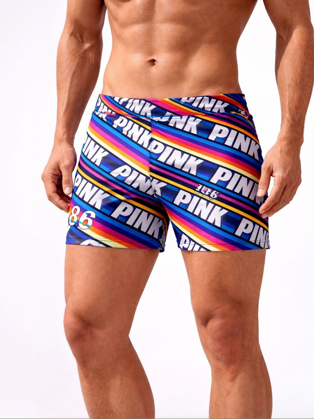ULLAS Men Printed Swim Shorts Swim Bottoms-picture-20