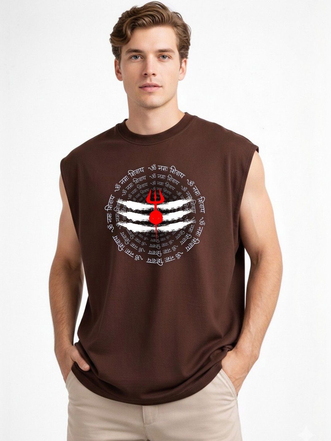 RuledBySun Printed Cotton Tank-picture-11