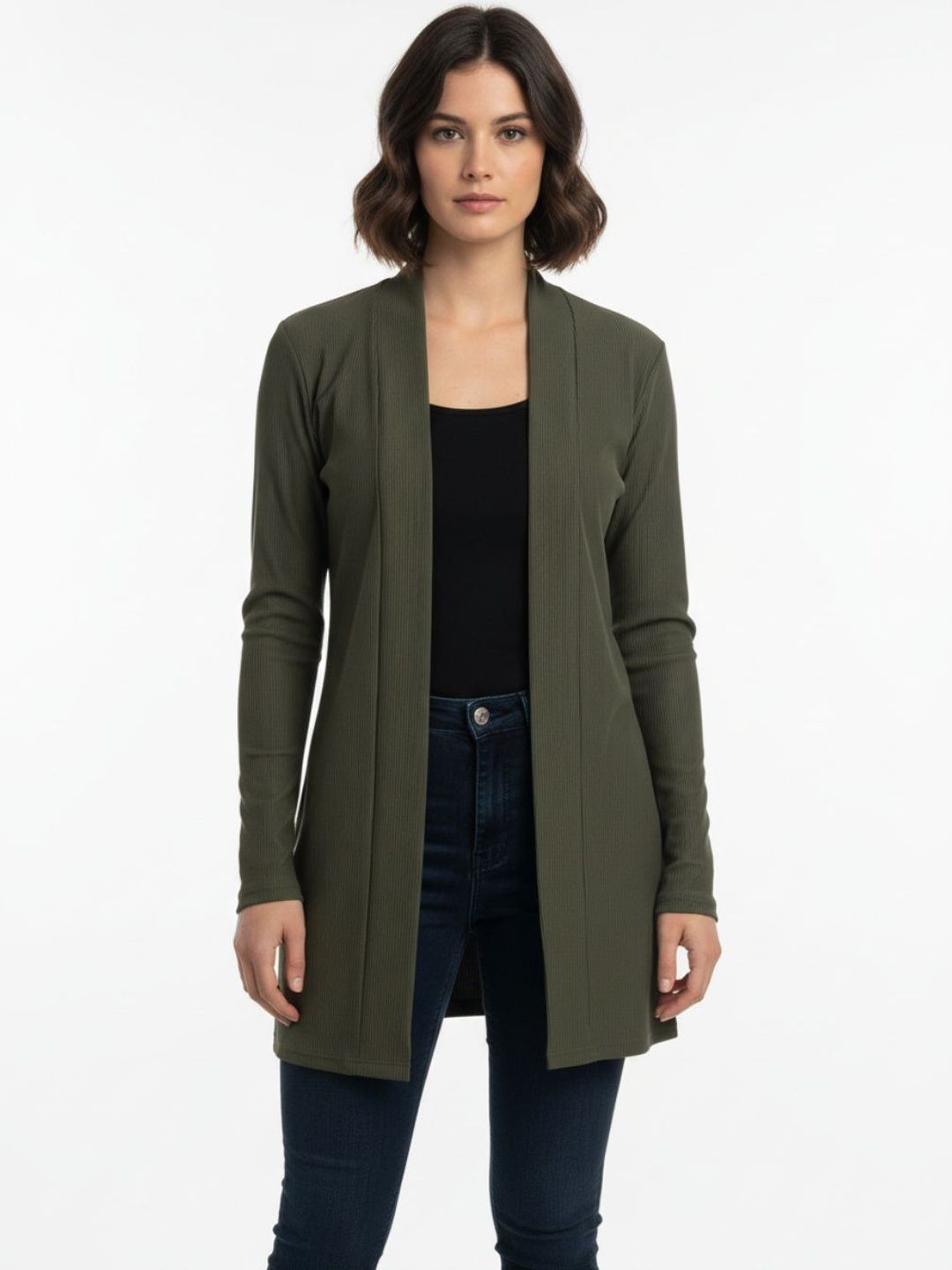 SZN Women Longline Shrug-picture-53