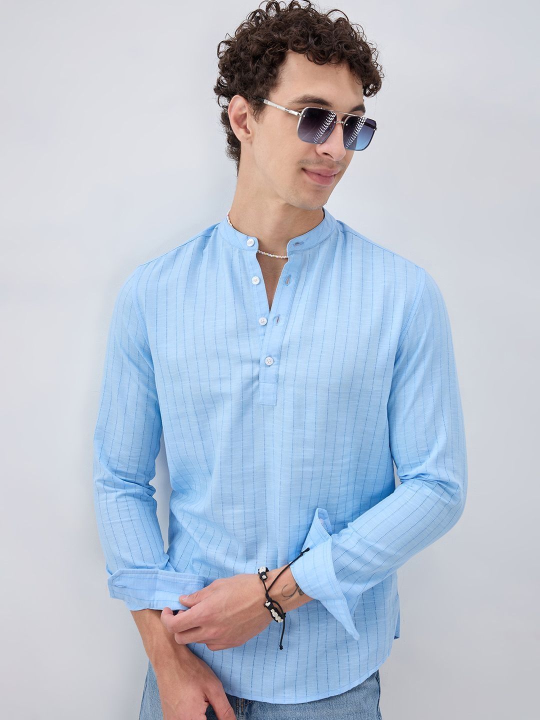 VASTRADO Men Striped Kurta-picture-56