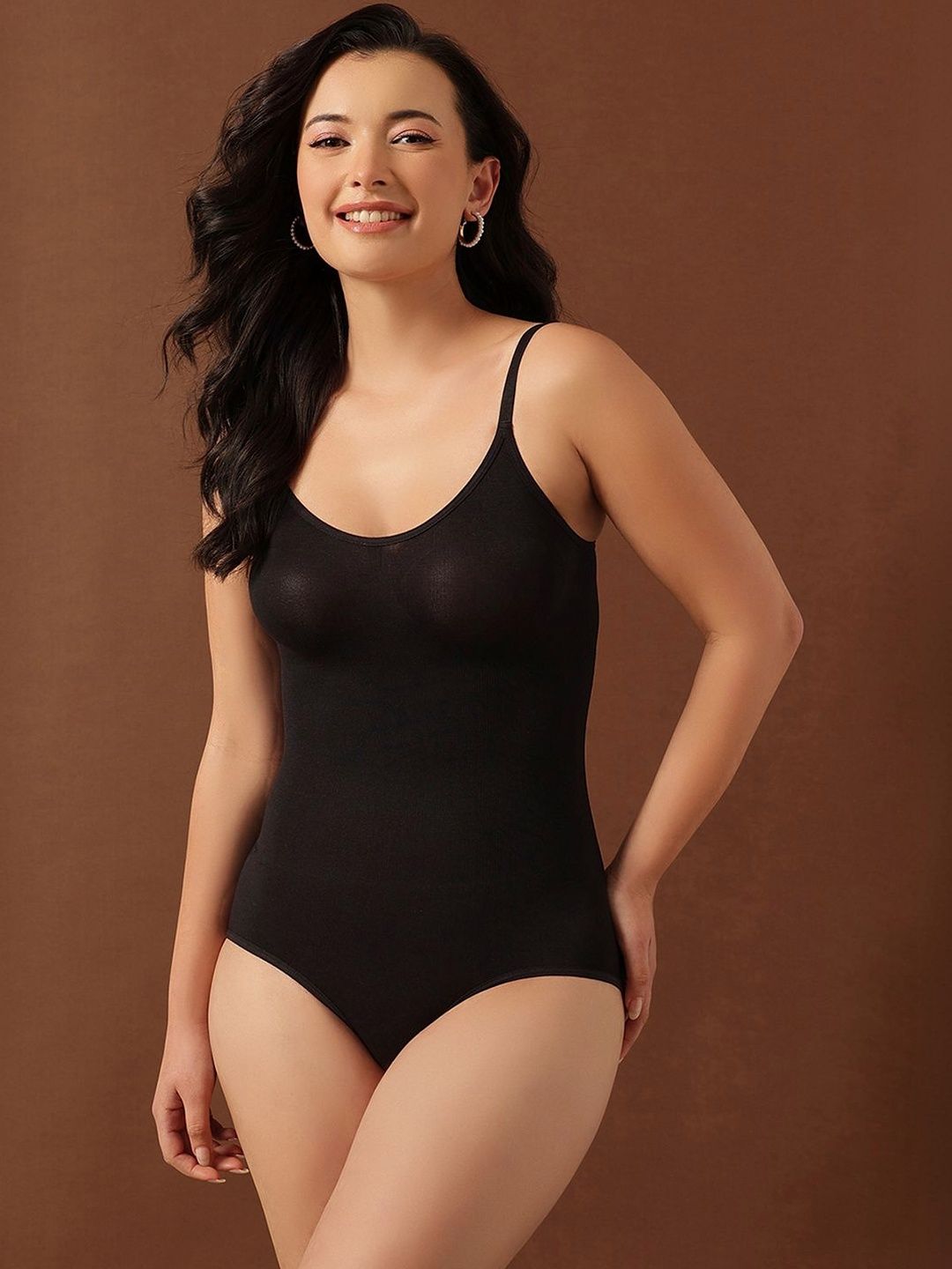 Clovia Seamless Sculpting Brief Bodysuit-picture-40