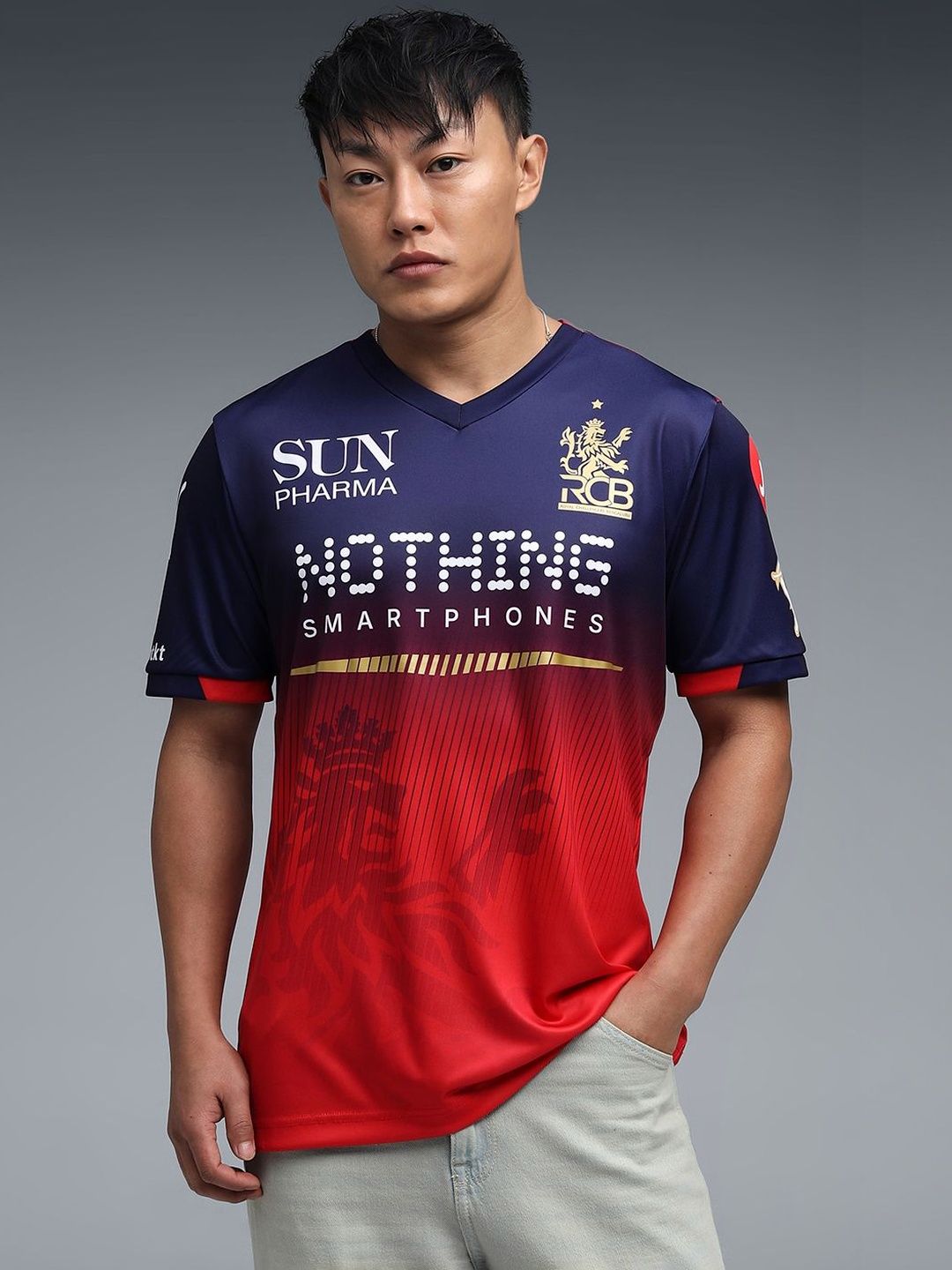 Puma X Rcb 2026 Men's Player Replica Jersey Tshirts