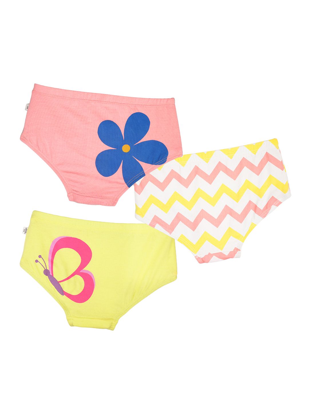 You Got Plan B Pack Of 3 Floral Printed Basic Briefs UG-Garden-4-6-picture-29
