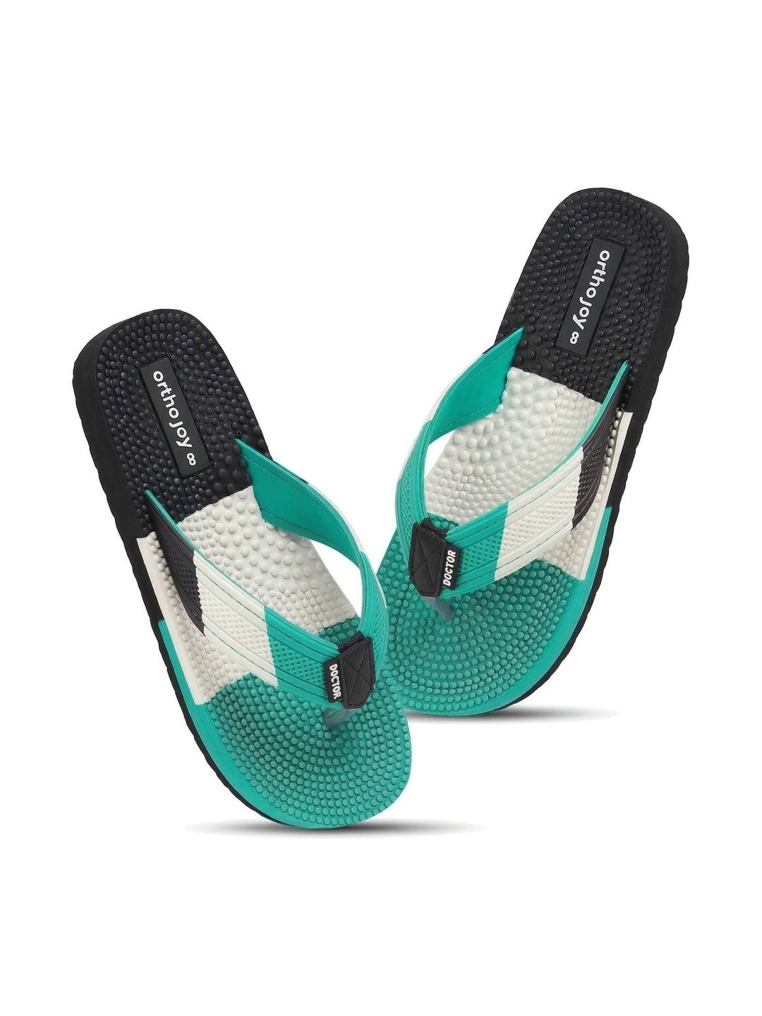 ORTHO JOY Men Rubber Flip Flops-picture-56