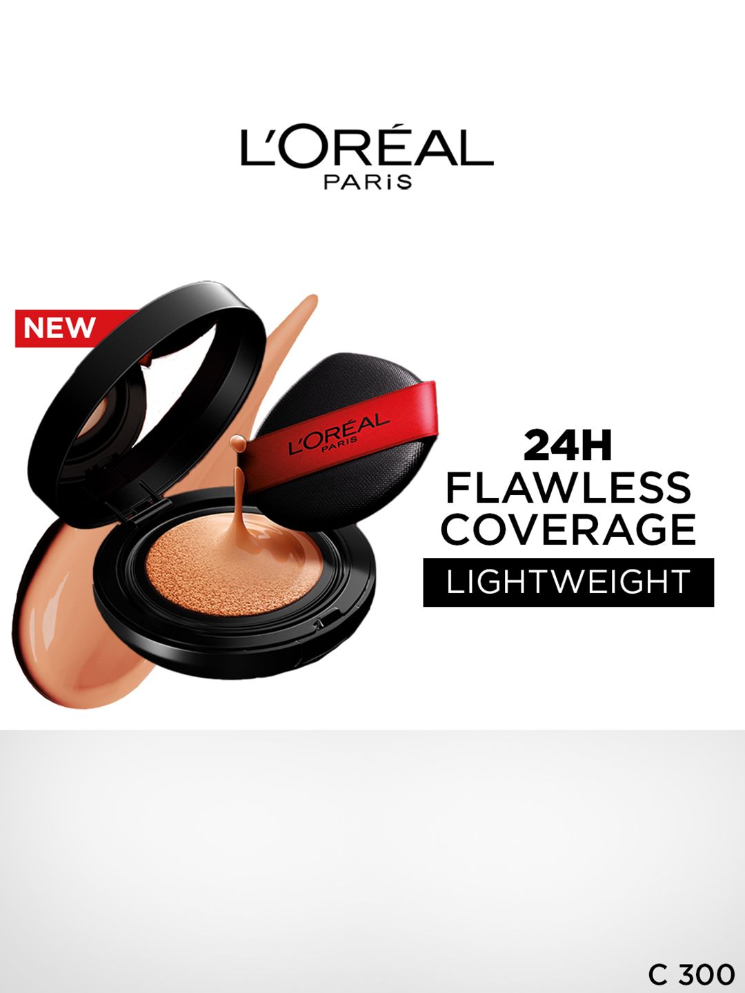 LOreal Paris Infallible Cushion Foundation with Glass-Skin Finish 11g - Shade 300-picture-20