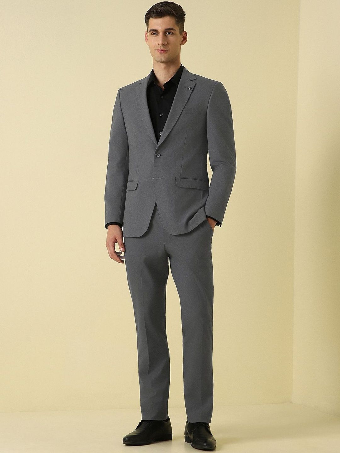 Allen Solly Single-Breasted Two Piece Suit-picture-22