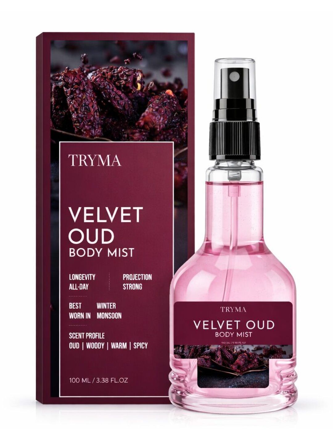 TRYMA Velvet Oud Body Mist - 100 ml-image-48