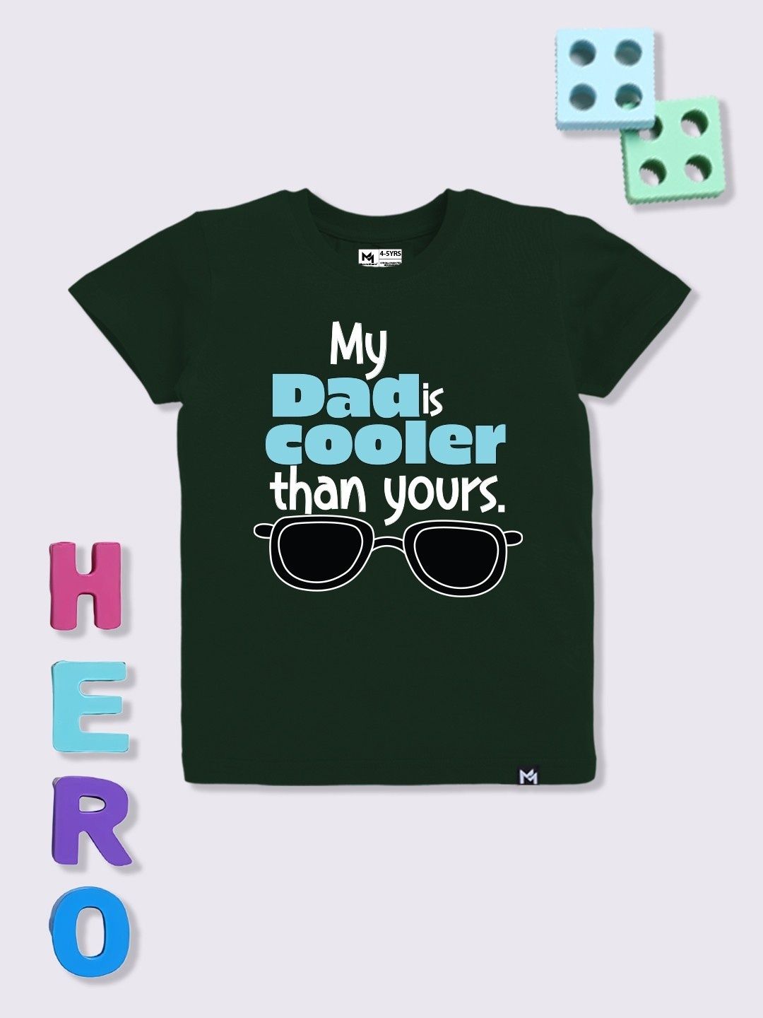 YK X Minute Mirth Boys Typography Printed Cotton T-shirt-picture-10