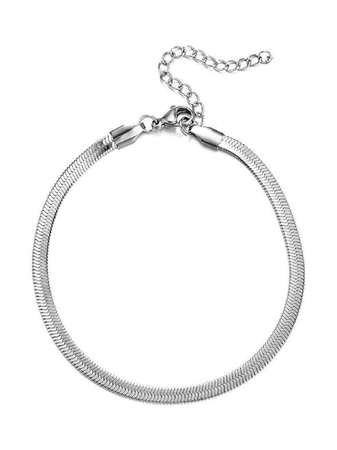 Lovemi Movements Unisex Silver-Plated Bracelet-picture-52