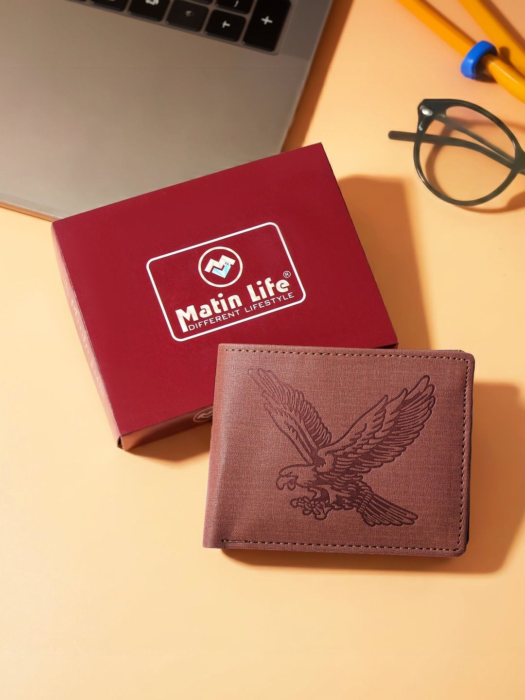 MATIN LIFE Men PU Two Fold Wallet-picture-31