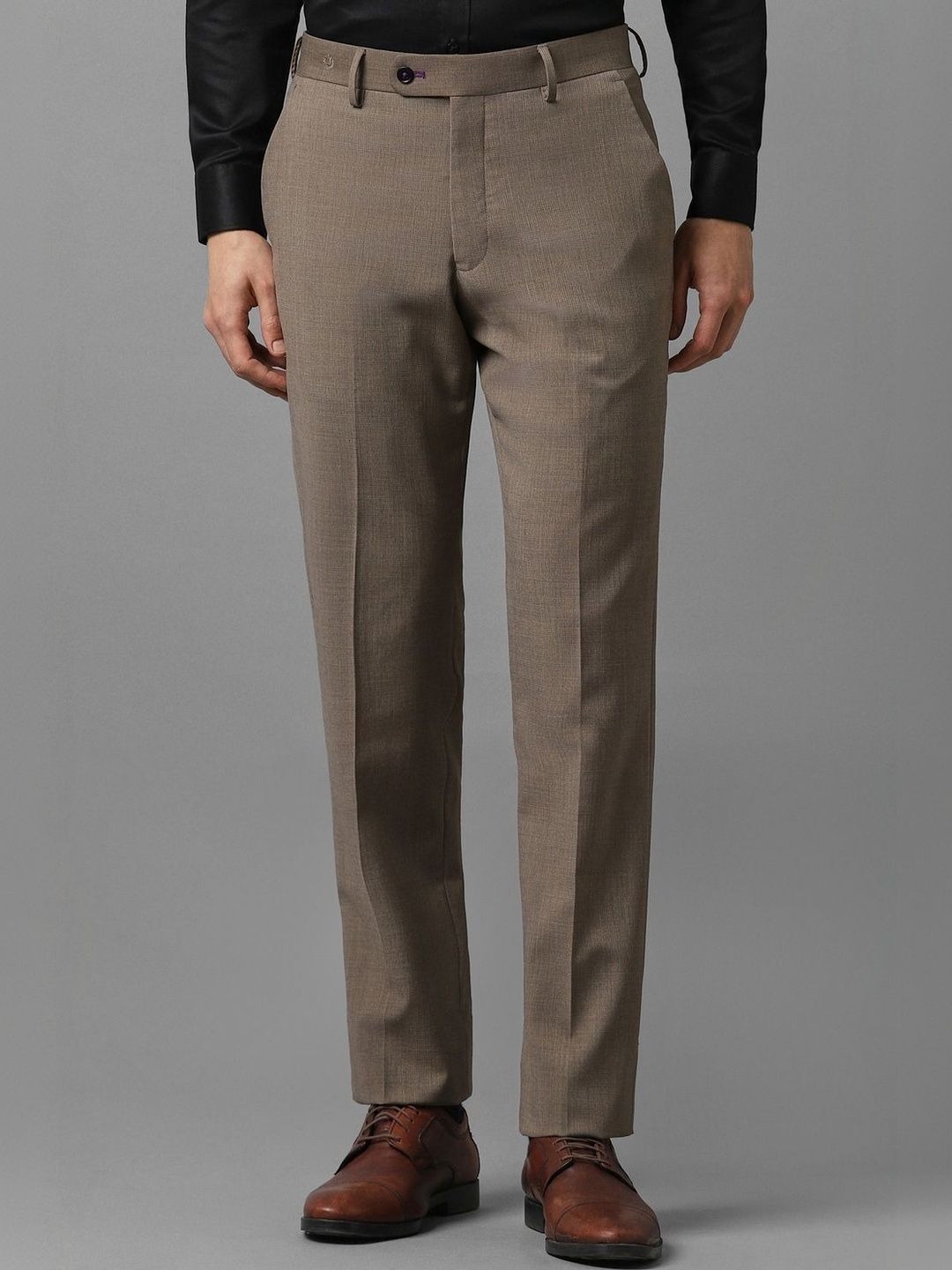 Luxure by Louis Philippe Men Slim Fit Trousers-picture-15