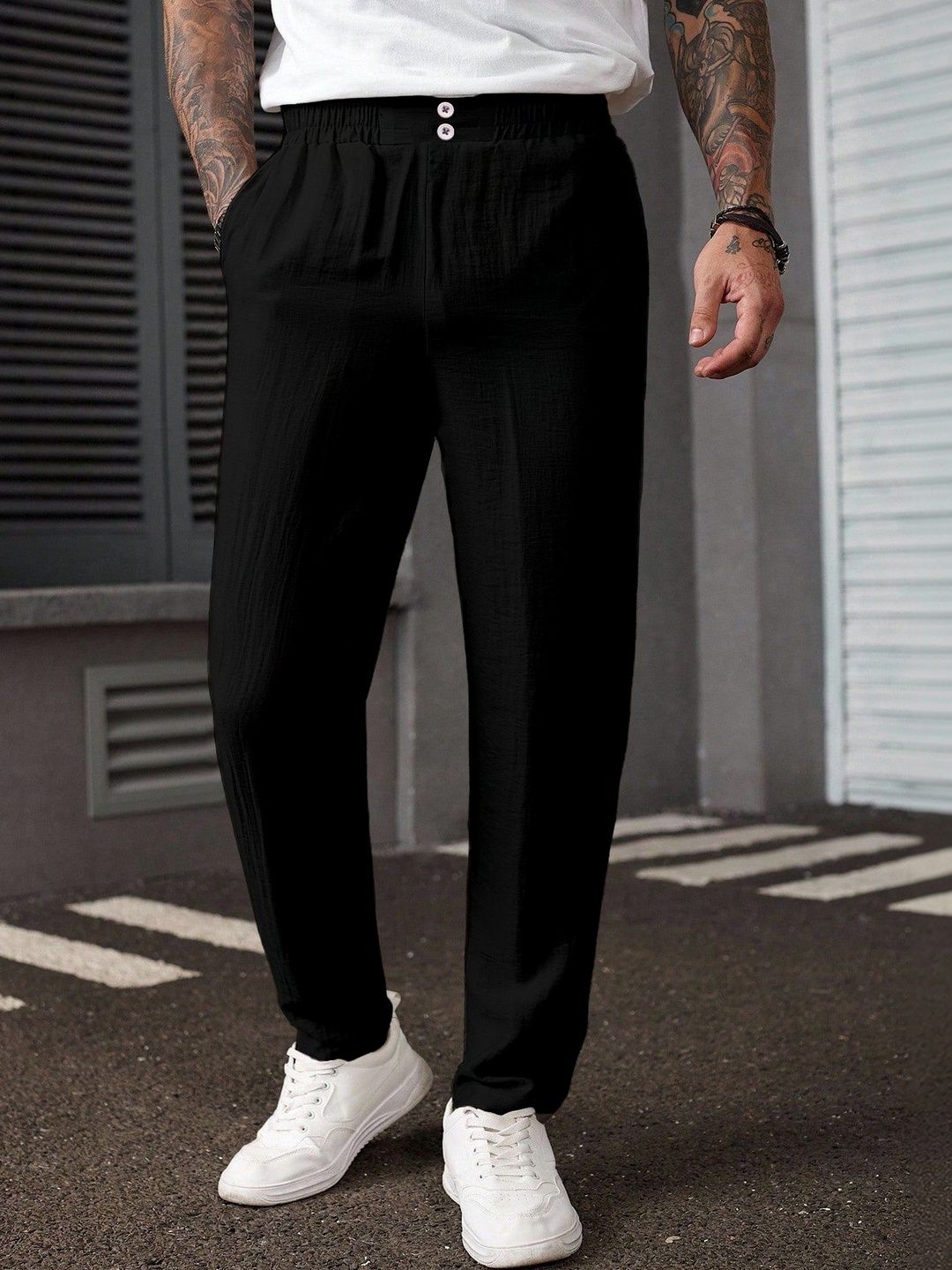 TAGDO FASHION Men Pleated Trousers-picture-37
