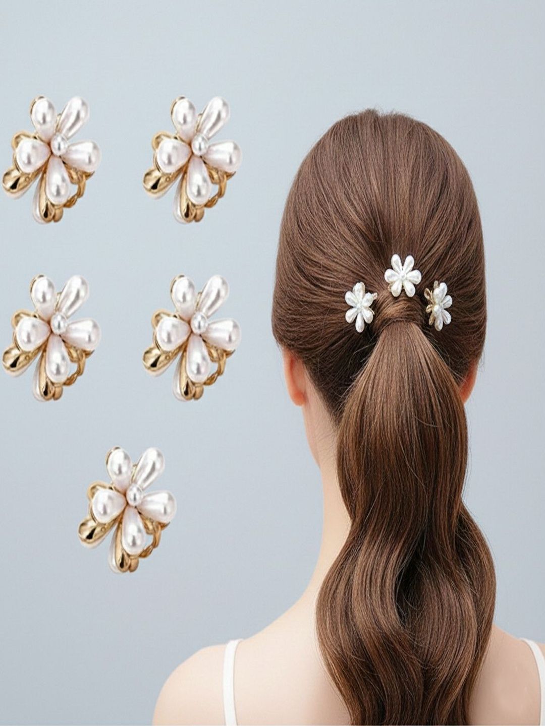 SH FSN Girls Set of 5 Embellished Hair Accessory Set-picture-27