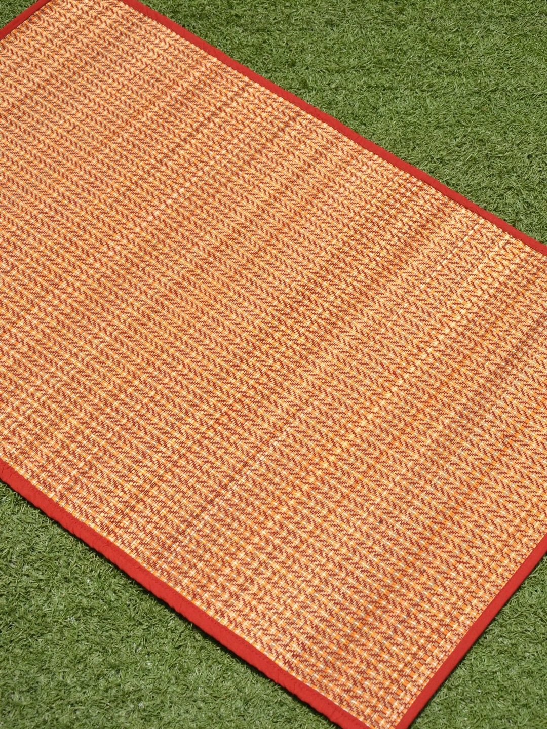 DHARINI Maroon No Shredding Floor Mat-picture-11