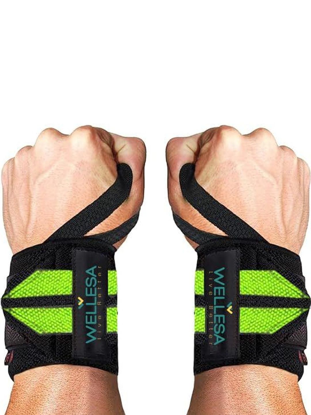 Wellesa Pack Of 2 Wrist Support for Gym Wristbands-picture-49