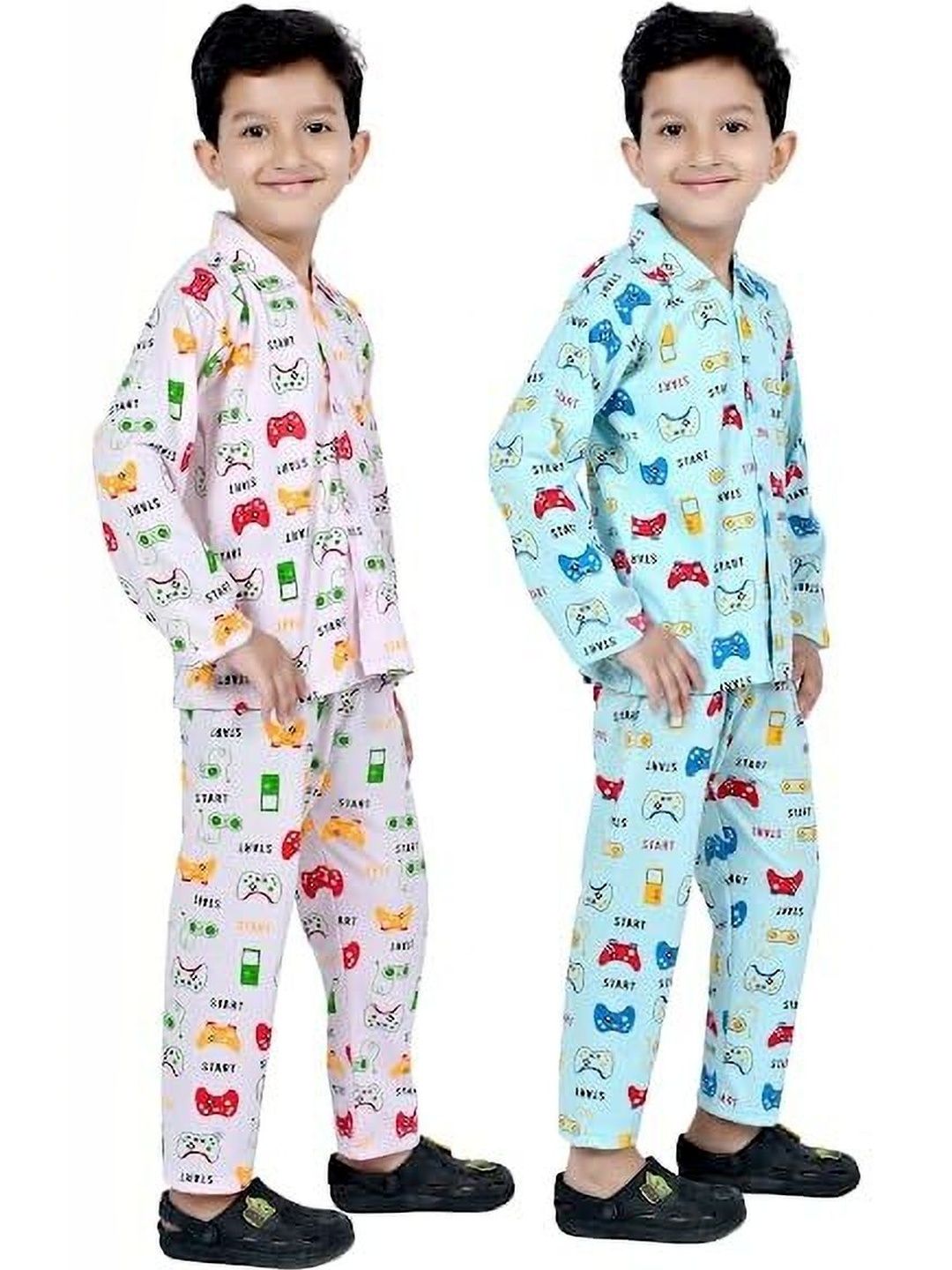 CHICLIFT Unisex Kids Nightdress-picture-57