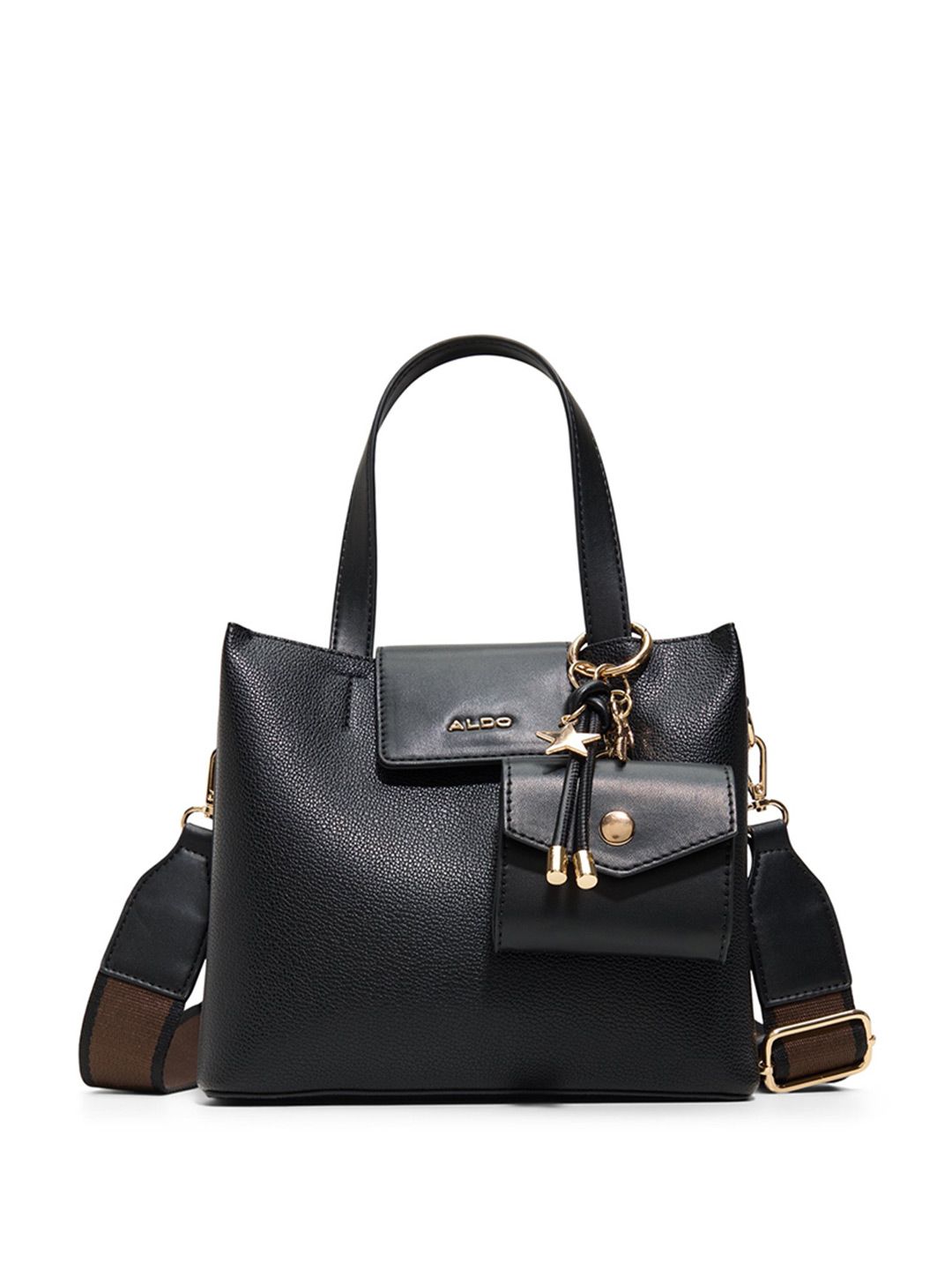 ALDO Textured Structured Handheld Bag with Tasselled-picture-20