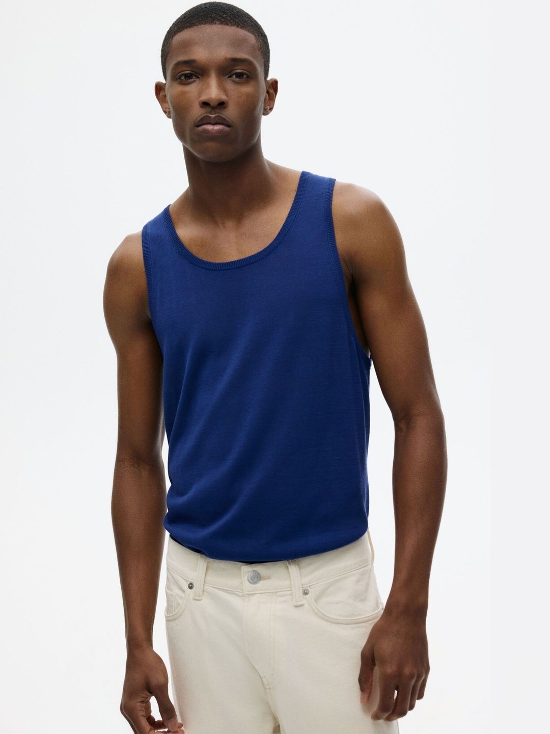 H&M Slim Fit Knitted Vest Top-picture-33