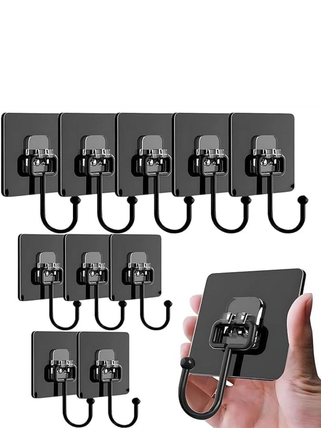 CUVLY 10-Pieces Metal Hooks Hooks and Holders-picture-32