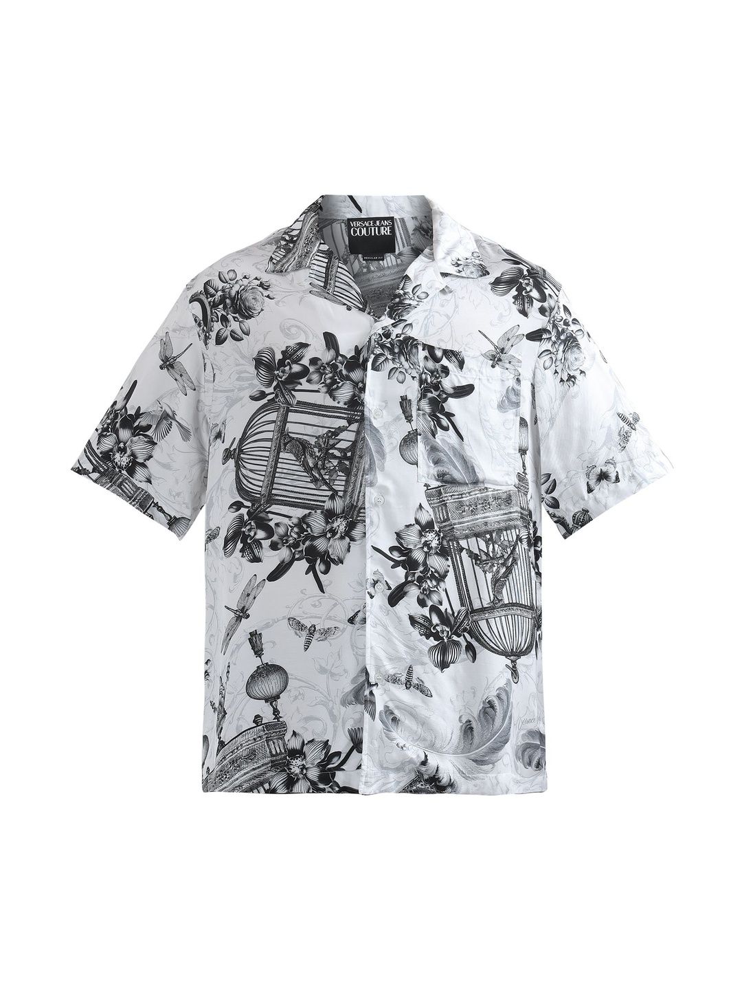 Versace Jeans Couture Men Slim Fit Printed Casual Shirt-picture-12